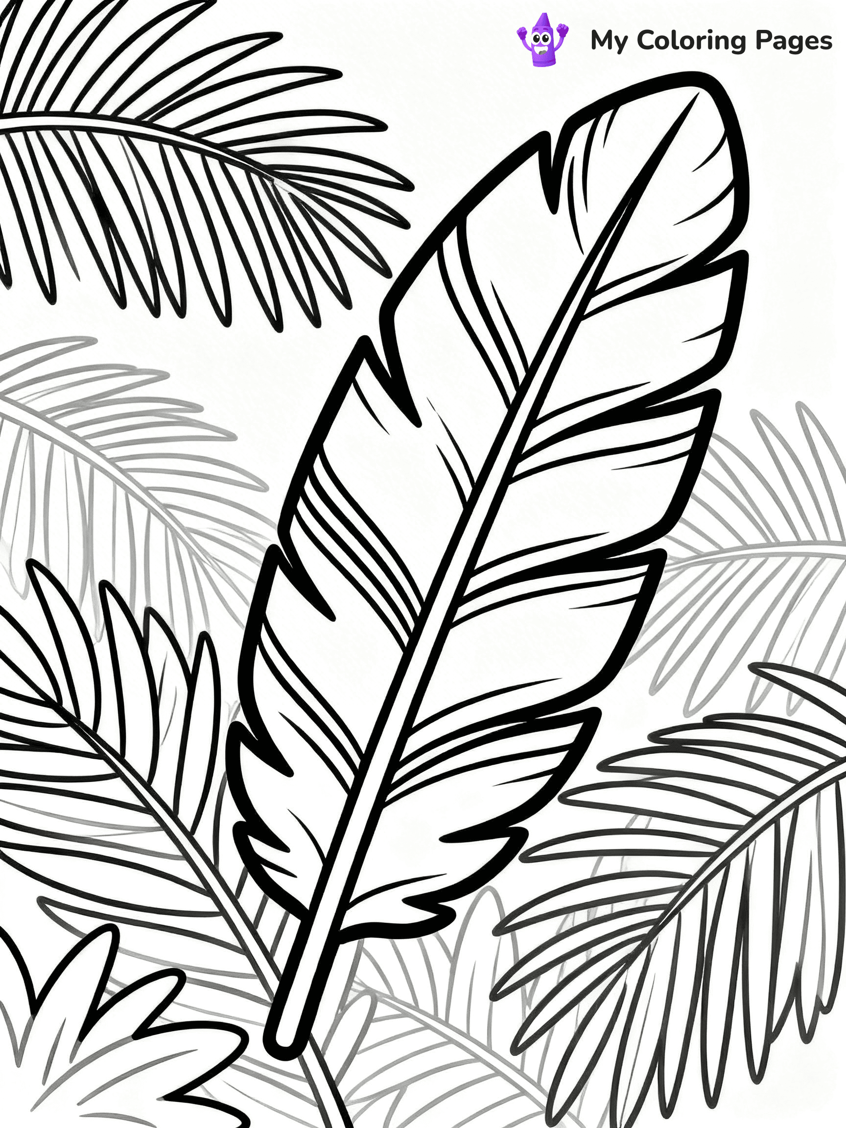 Feather Coloring Pages - 31