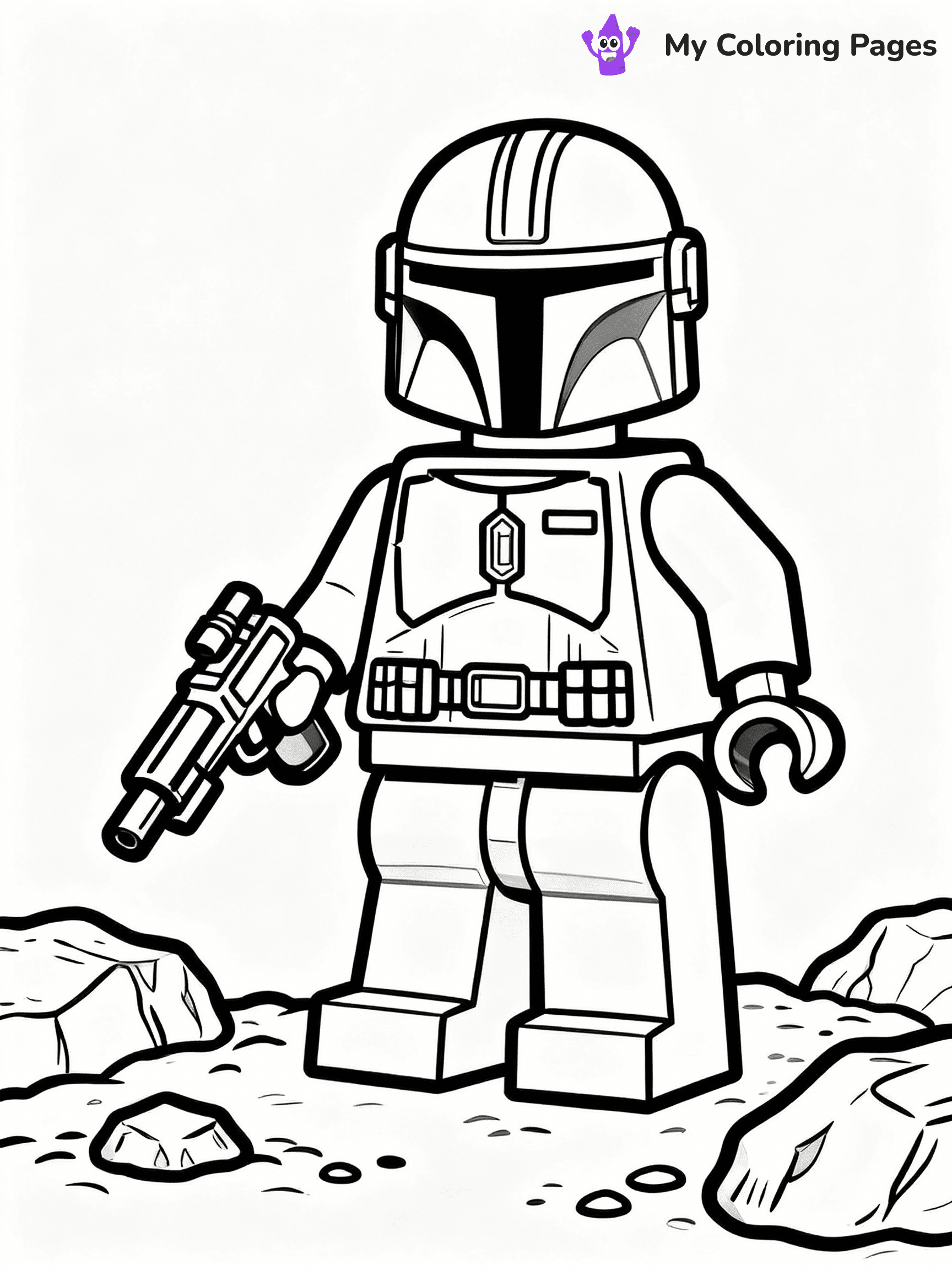 Lego Star Wars Coloring Pages - 32