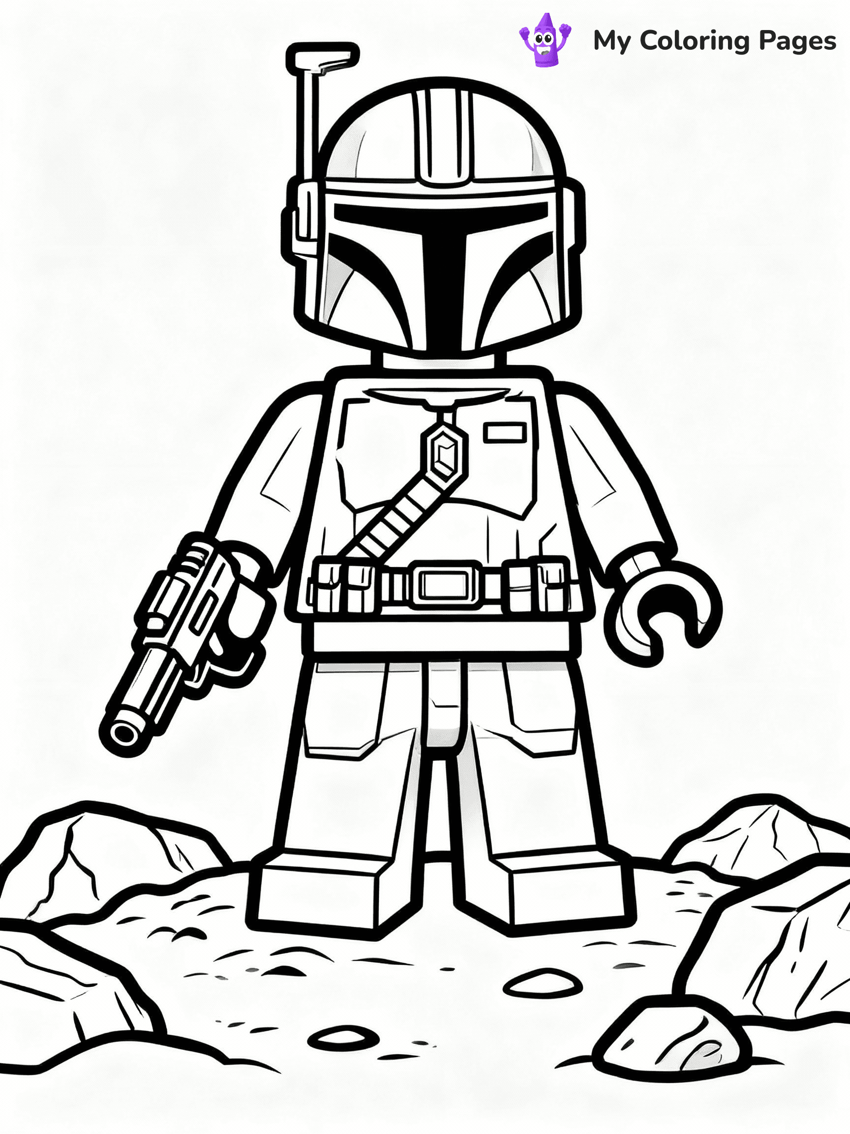Lego Star Wars Coloring Pages - 30