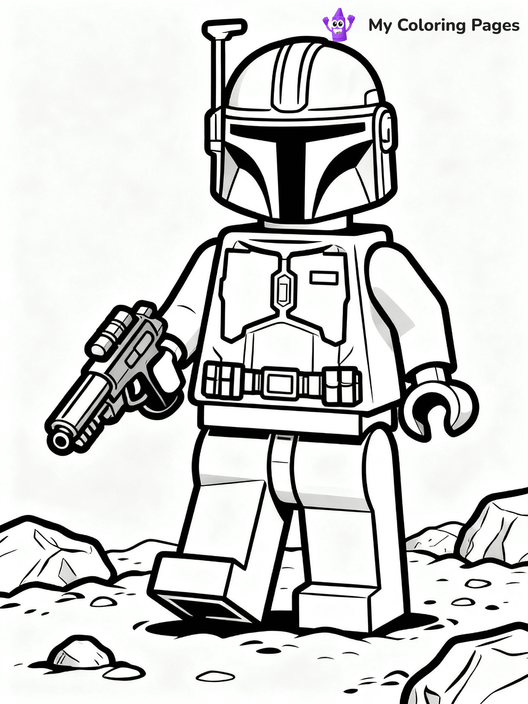 Lego Star Wars Coloring Pages - 29
