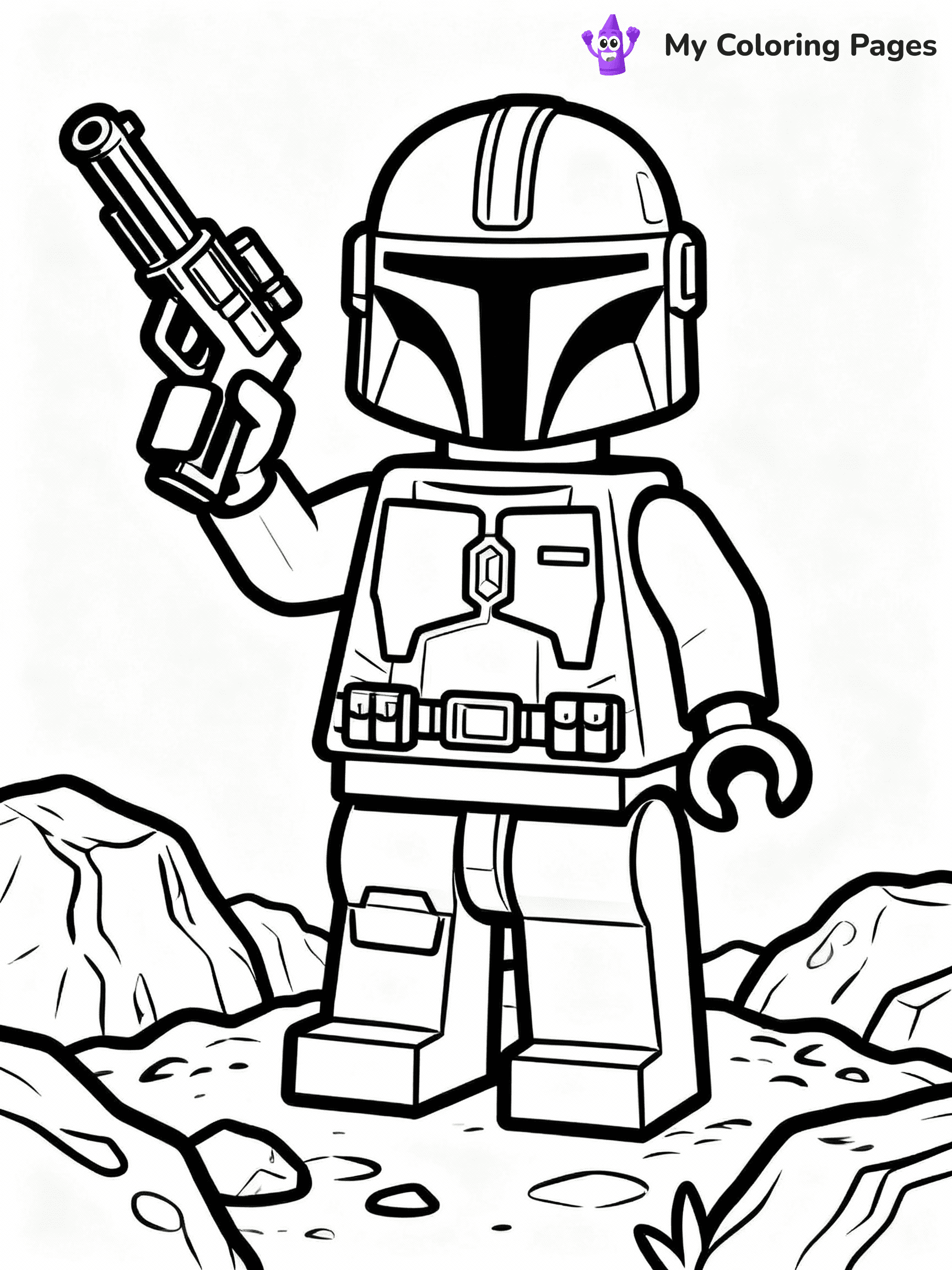 Lego Star Wars Coloring Pages - 28