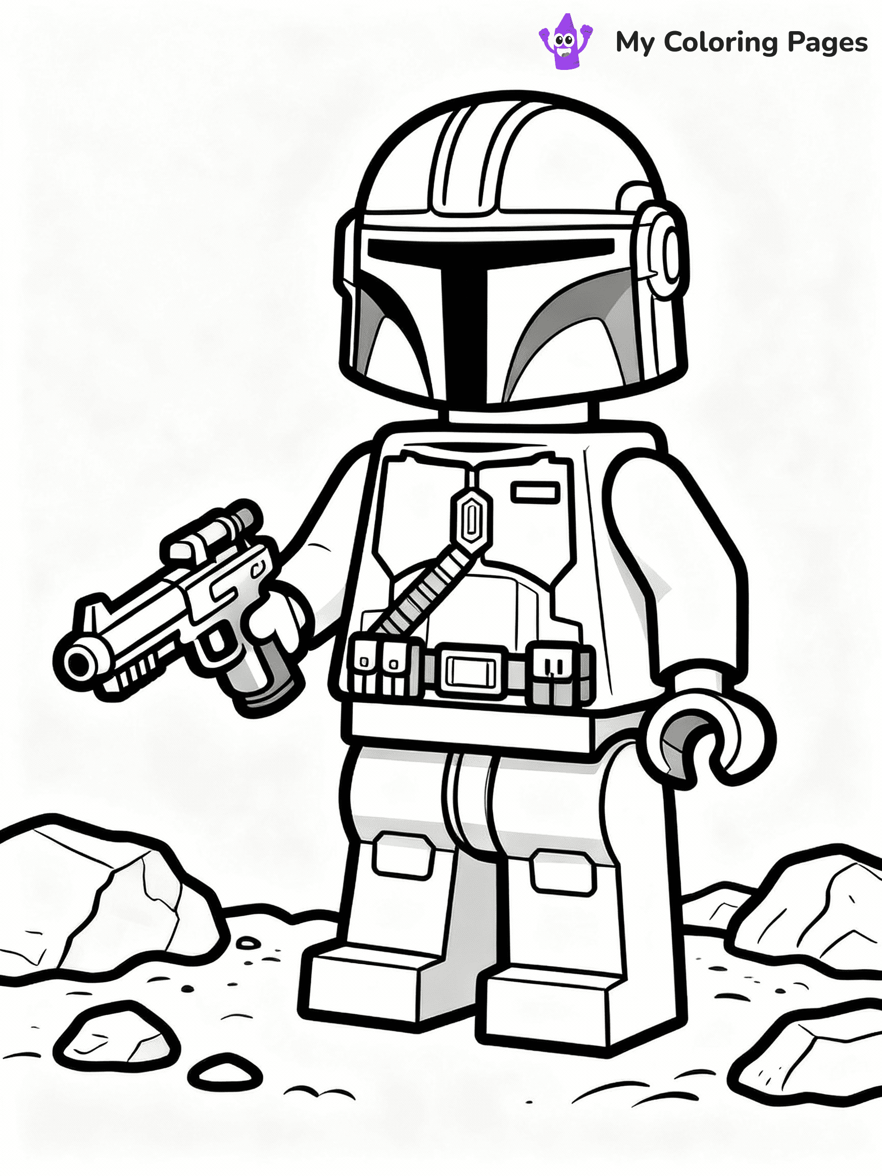 Lego Star Wars Coloring Pages - 27