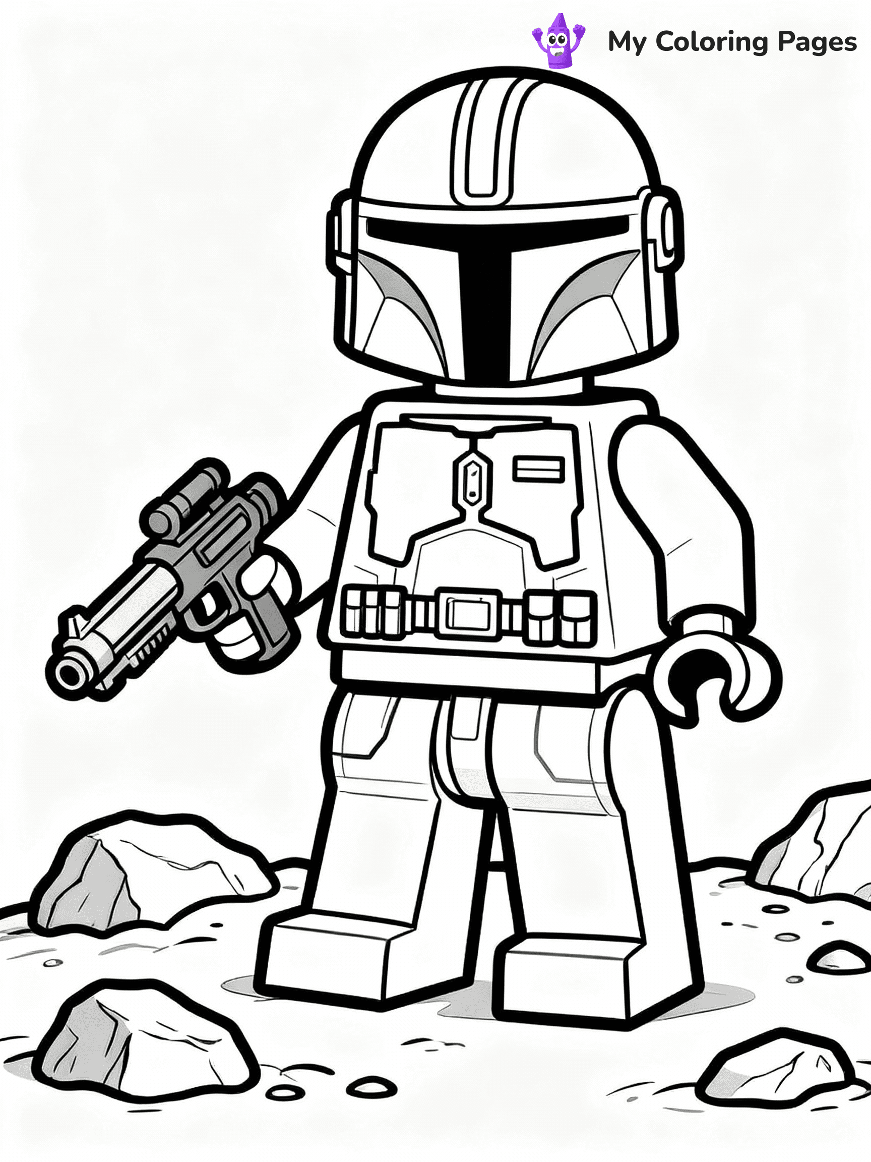 Lego Star Wars Coloring Pages - 25