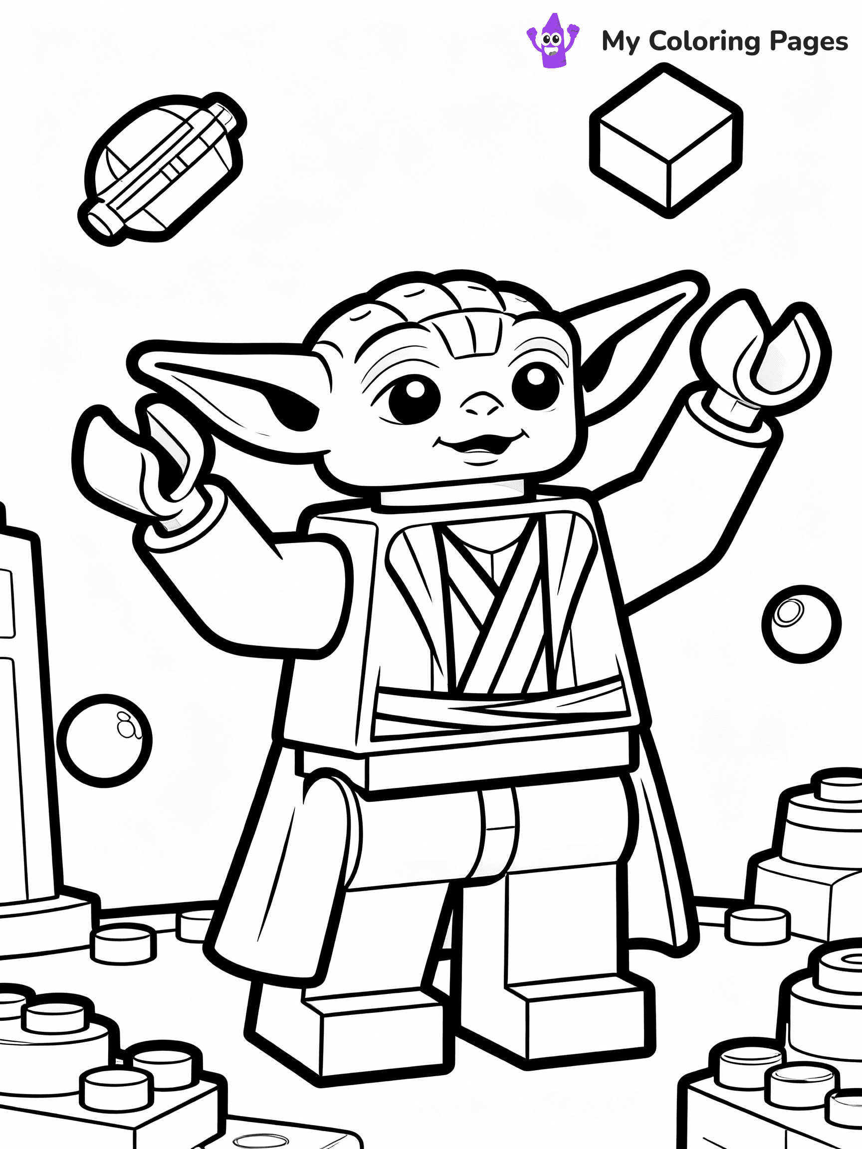Lego Star Wars Coloring Pages - 22
