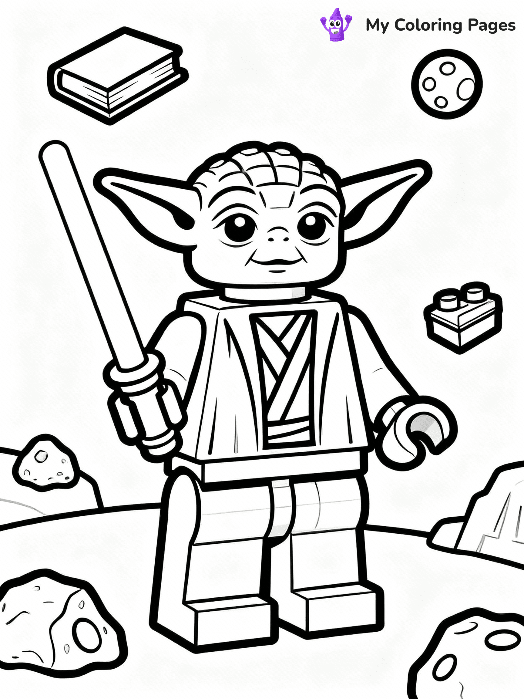 Lego Star Wars Coloring Pages - 21