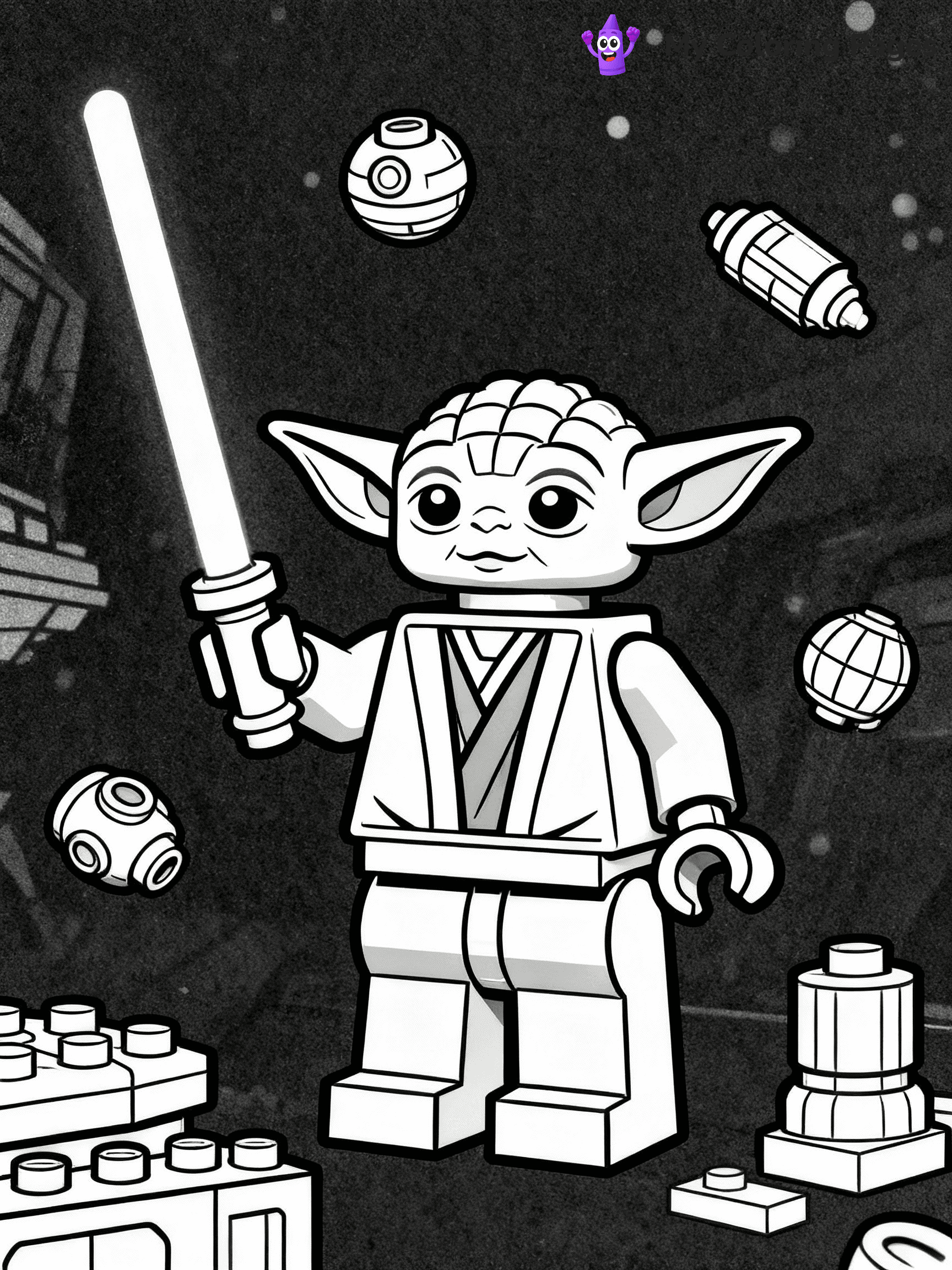Lego Star Wars Coloring Pages - 19