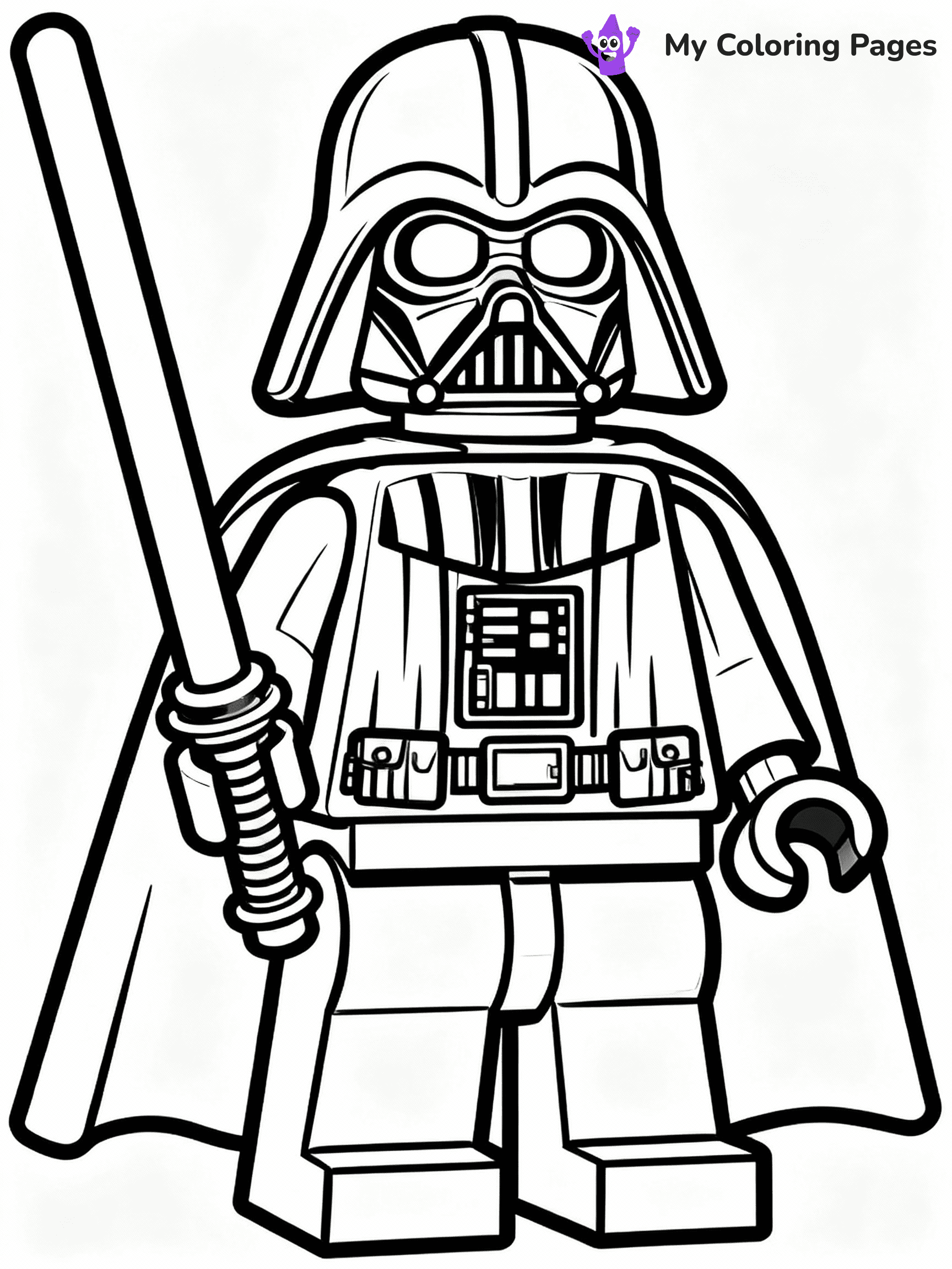 Lego Star Wars Coloring Pages - 16