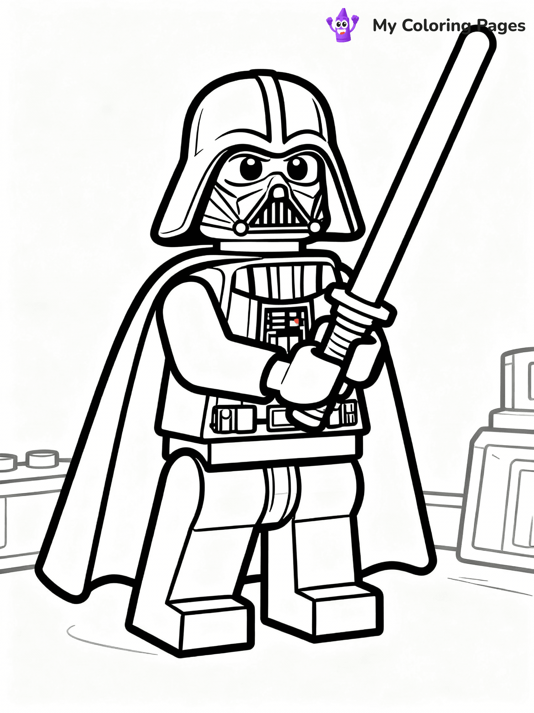 Lego Star Wars Coloring Pages - 15