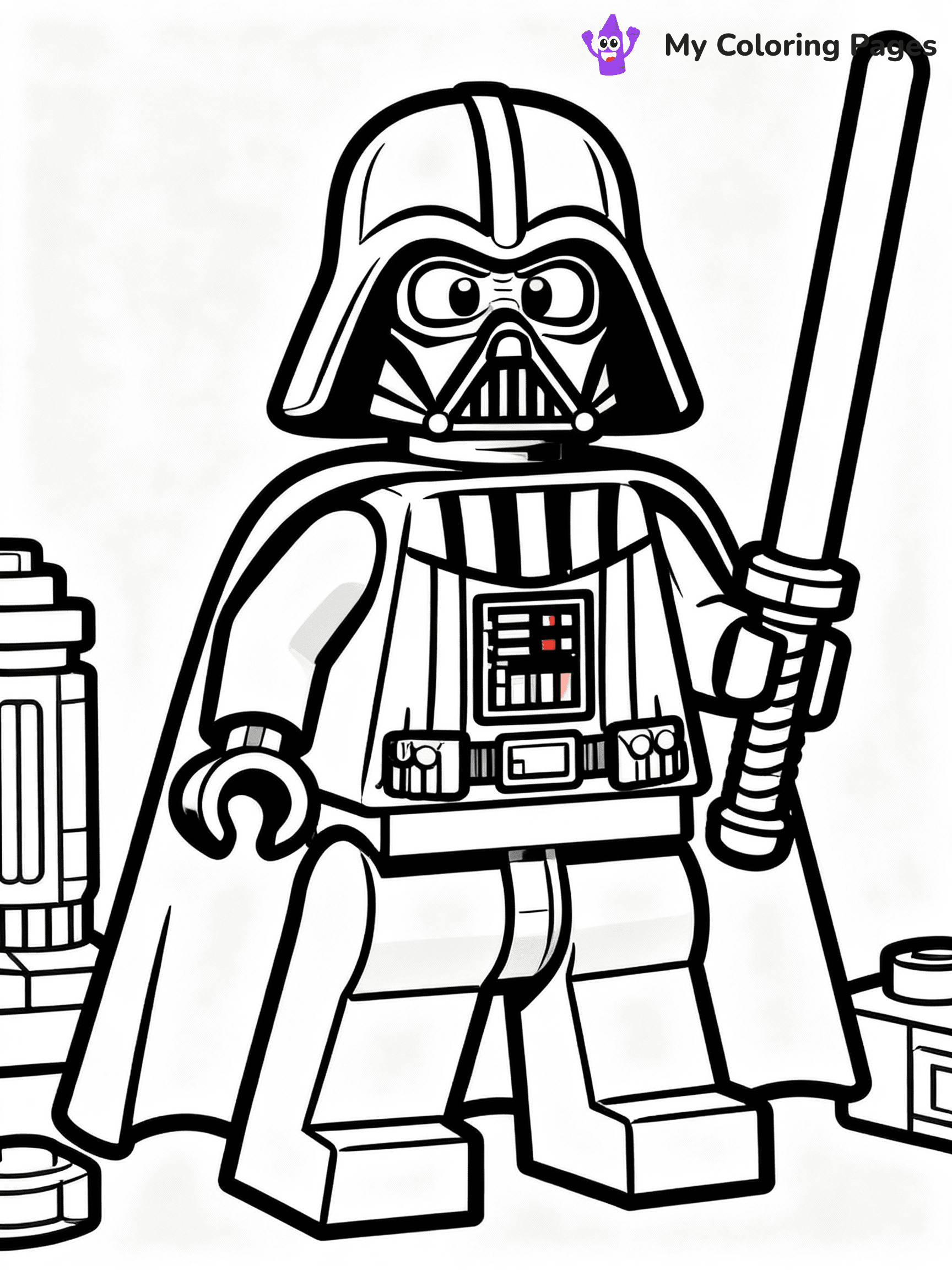 Lego Star Wars Coloring Pages - 14