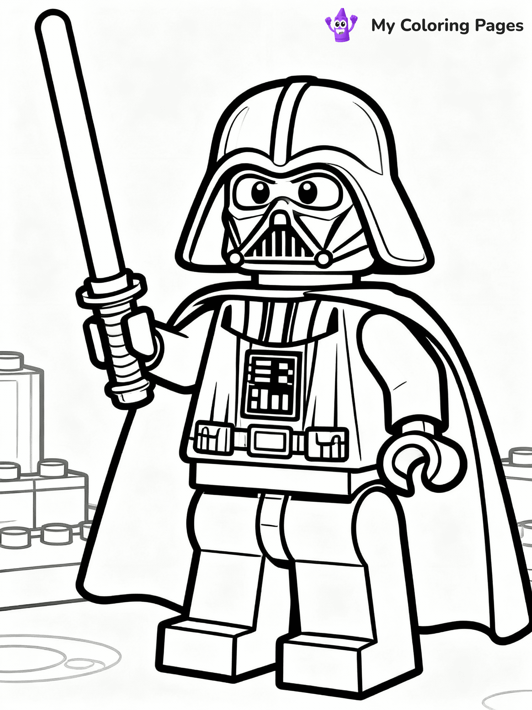 Lego Star Wars Coloring Pages - 13