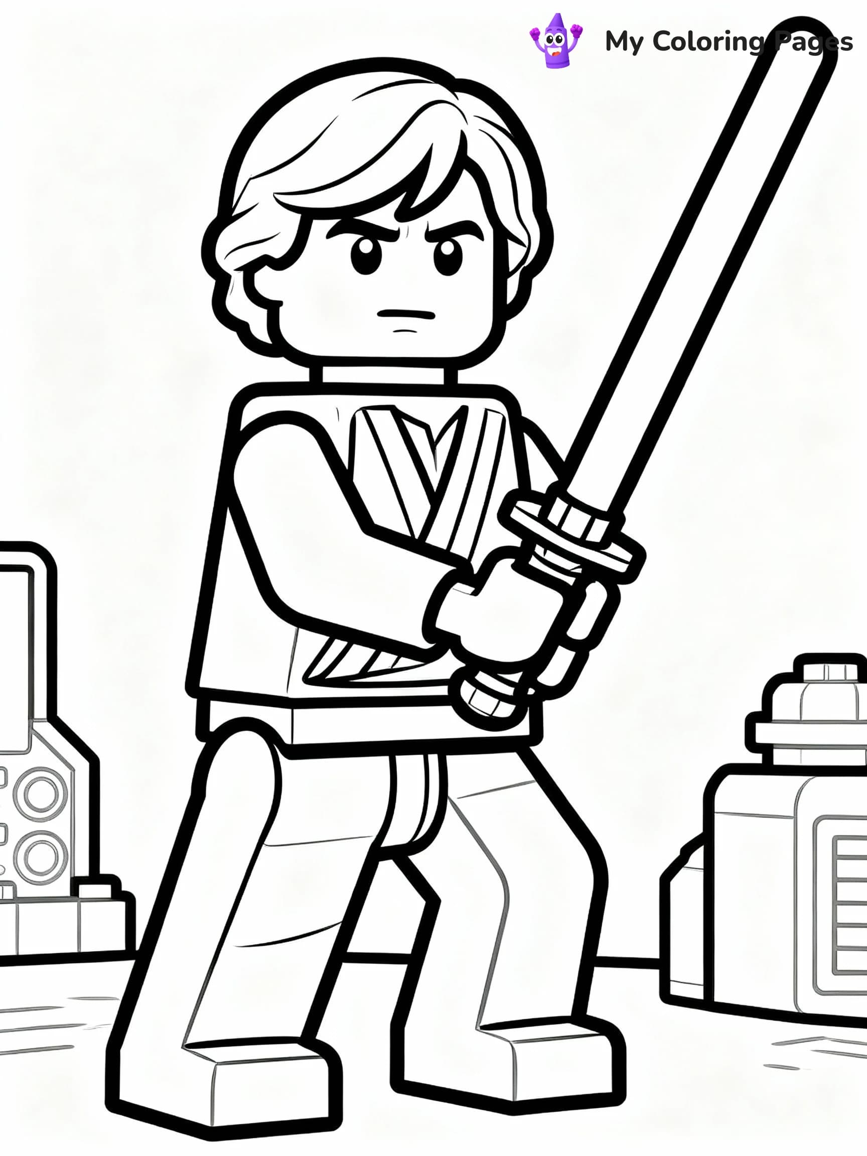 Lego Star Wars Coloring Pages - 12