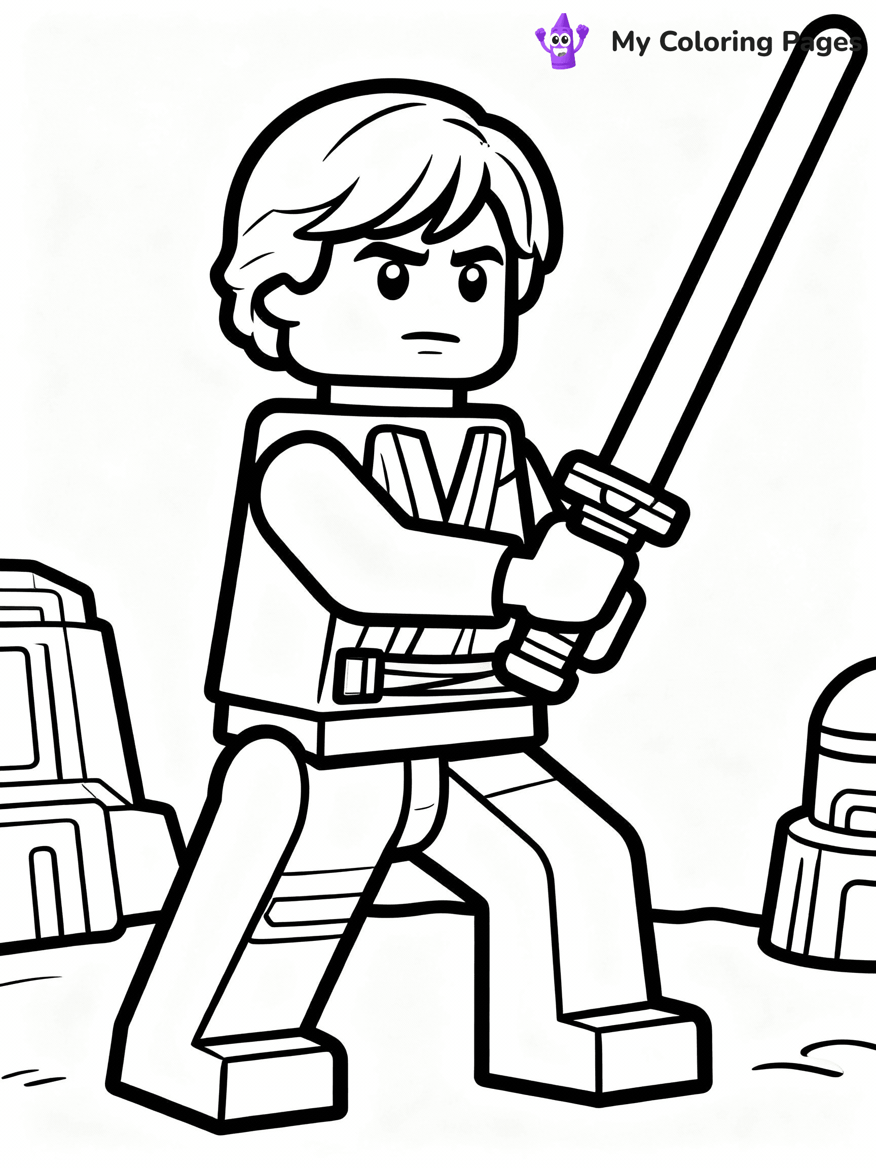 Lego Star Wars Coloring Pages - 11