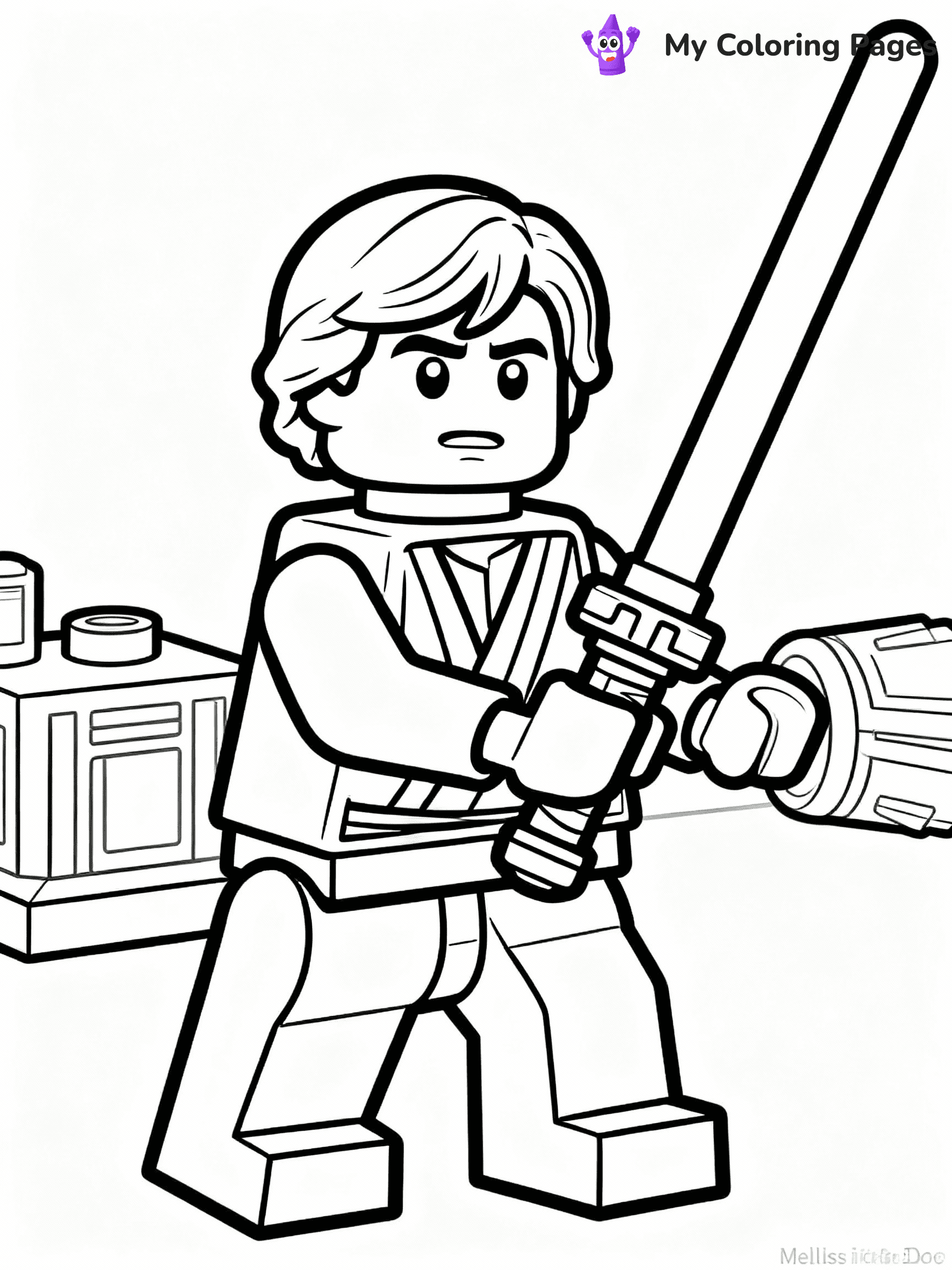 Lego Star Wars Coloring Pages - 10