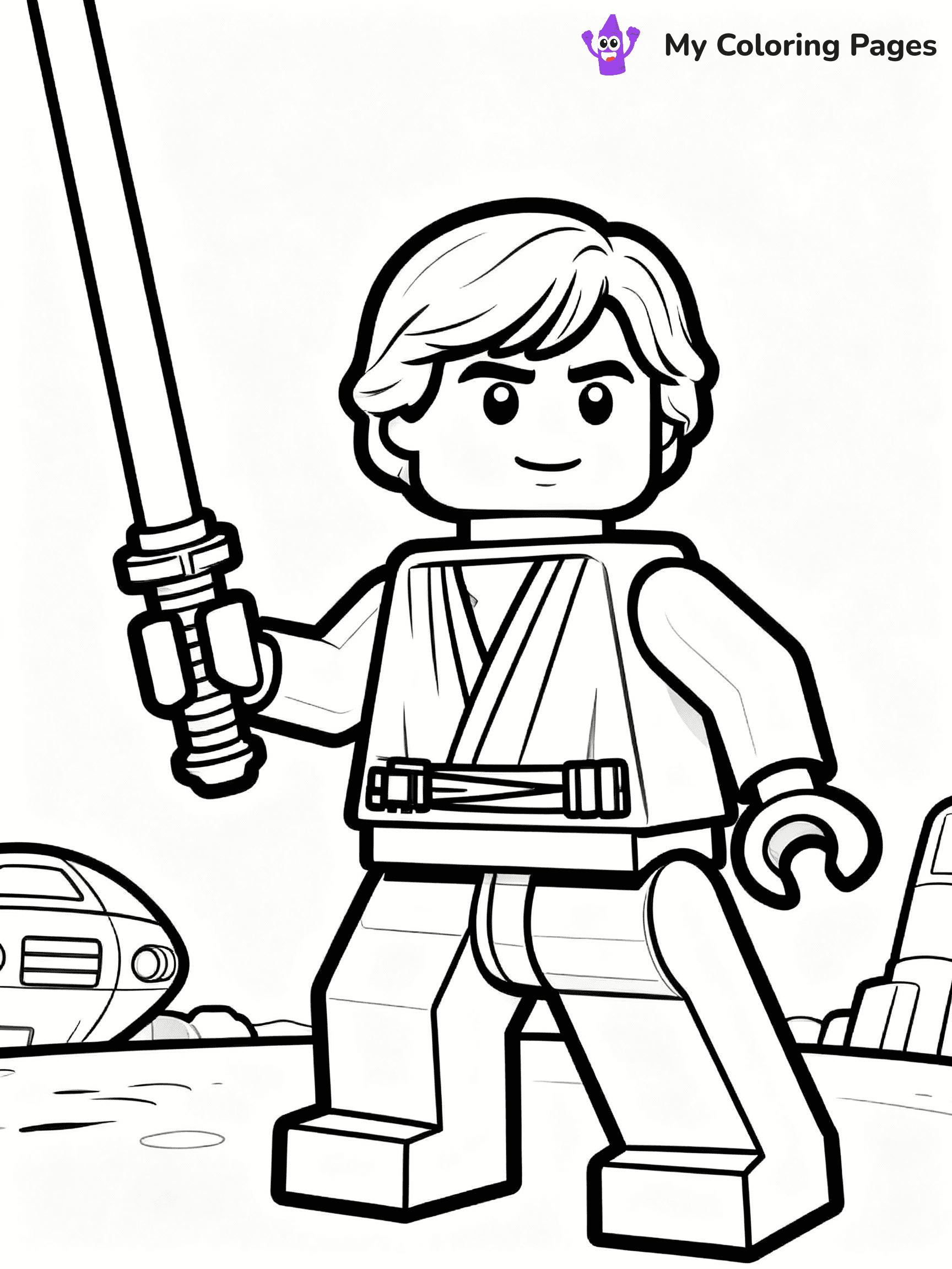 Lego Star Wars Coloring Pages - 9