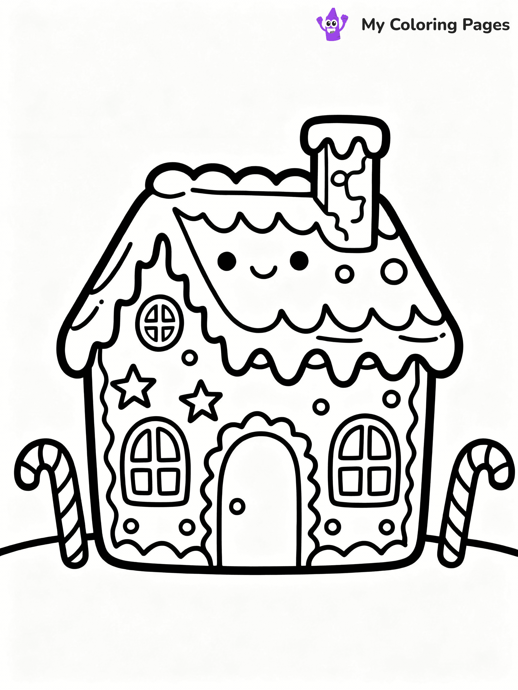 ⚠️ CRITICAL REQUIREMENT - ABSOLUTE BLACK AND WHITE ONLY ⚠️
This MUST be a BLACK AND WHITE line drawing ONLY. NO COLORS whatsoever.
- ONLY pure black lines (#000000) on pure white background (#FFFFFF)
- ABSOLUTELY NO colors, NO shading, NO gradients, NO grayscale
- If there are ANY colors in the output, the image is REJECTED
- This is a COLORING PAGE - meant to be COLORED IN by children
- The output must be UNCOLORED line art ready for coloring
⚠️ SUBJECT TO DRAW: Gingerbread mansion with intricate details, icing draping, and chocolate decorations, elegant style
(REMEMBER: Output must be BLACK AND WHITE line art only, NOT colored!)
# COLORING PAGE: BLACK OUTLINES ONLY - WHITE BACKGROUND MANDATORY
Create a **coloring book page** using EXACTLY two values: black lines, white space.
## NON-NEGOTIABLE BINARY RULES
- **ONLY #000000 (black) and #FFFFFF (white)** - NO other values exist
- **EVERY PIXEL = BLACK OR WHITE** - no gray/shading/antialiasing
- **WHITE BACKGROUND MANDATORY** - entire canvas stays white
- **ALL SHAPES HOLLOW** - everything is empty outlines waiting to be colored
- **FORBIDDEN:** fills, shading, gradients, patterns, textures, colors
- **NO SOLID REGIONS** - if it's not a thin line, it's wrong
## Universal Line Standards
- Black outlines ONLY - thin, uniform weight
- Every shape completely empty inside
- Closed contours suitable for coloring
- Simple flat illustration - zero depth/3D/realism
- **Style:** Whimsical Doodle Art Alley - rounded, friendly outlines (unless specified)
## Everything = Outline Only
- Characters/animals: hollow shapes
- Objects/clothing: empty contours
- Backgrounds/scenery: line work only
- Natural elements: outlined forms
- Dark/night areas: don't exist (use outlined symbols)
- Textures/patterns: convert to simple lines
## The Test
Can a child color EVERY white space with crayons? If any area is pre-filled/shaded/gray or colored in, it FAILS. Every shape must be waiting to receive color.
**FINAL OUTPUT**: Binary coloring page. Black lines define shapes. White spaces ready for coloring. Nothing else exists. No exceptions. Print-ready.
⚠️ FINAL REMINDER: Draw the subject "Gingerbread mansion with intricate details, icing draping, and chocolate decorations, elegant style" as BLACK AND WHITE line art. Zero colors in output.