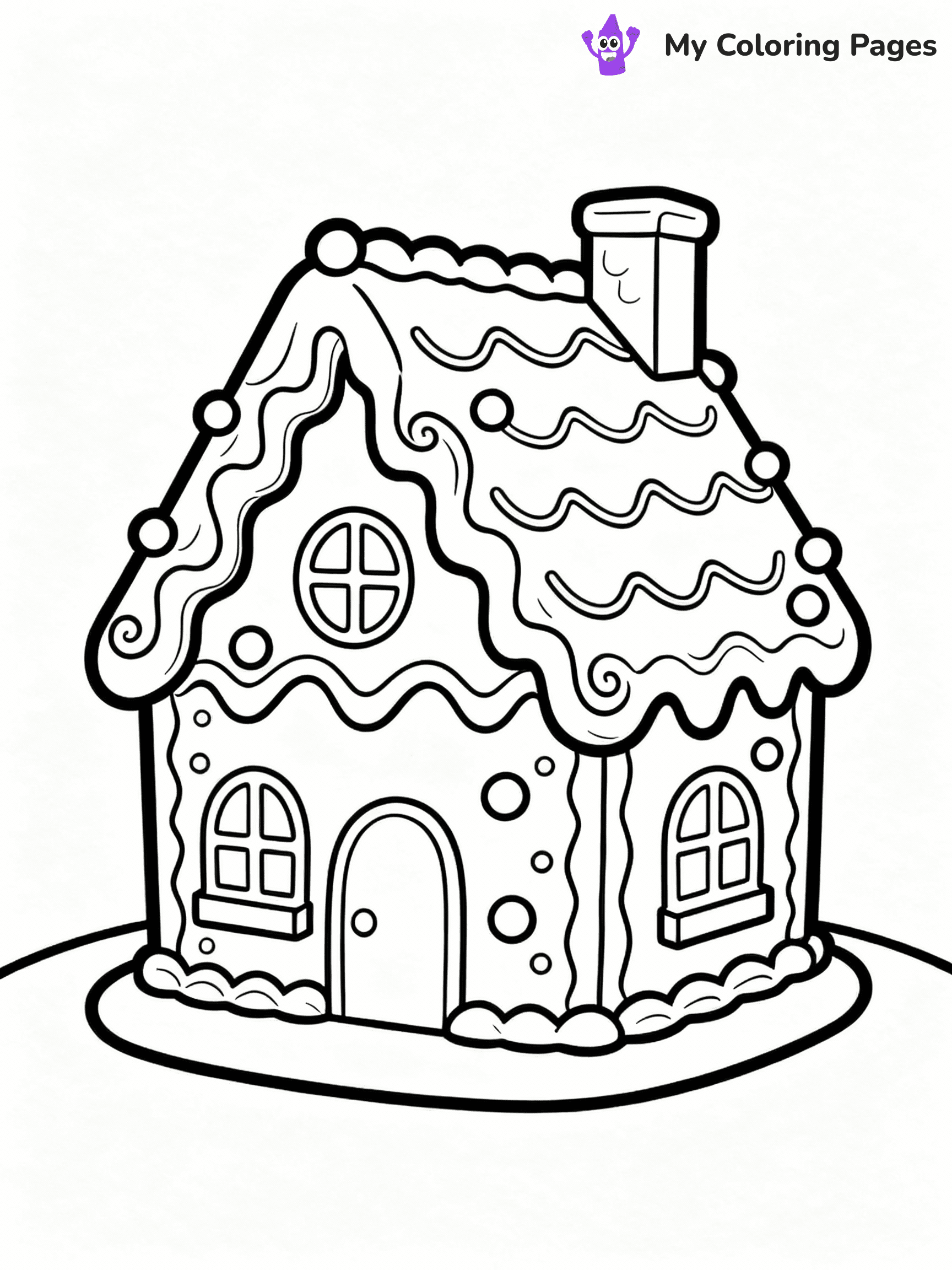 ⚠️ CRITICAL REQUIREMENT - ABSOLUTE BLACK AND WHITE ONLY ⚠️
This MUST be a BLACK AND WHITE line drawing ONLY. NO COLORS whatsoever.
- ONLY pure black lines (#000000) on pure white background (#FFFFFF)
- ABSOLUTELY NO colors, NO shading, NO gradients, NO grayscale
- If there are ANY colors in the output, the image is REJECTED
- This is a COLORING PAGE - meant to be COLORED IN by children
- The output must be UNCOLORED line art ready for coloring
⚠️ SUBJECT TO DRAW: Gingerbread mansion with intricate details, icing draping, and chocolate decorations, elegant style
(REMEMBER: Output must be BLACK AND WHITE line art only, NOT colored!)
# COLORING PAGE: BLACK OUTLINES ONLY - WHITE BACKGROUND MANDATORY
Create a **coloring book page** using EXACTLY two values: black lines, white space.
## NON-NEGOTIABLE BINARY RULES
- **ONLY #000000 (black) and #FFFFFF (white)** - NO other values exist
- **EVERY PIXEL = BLACK OR WHITE** - no gray/shading/antialiasing
- **WHITE BACKGROUND MANDATORY** - entire canvas stays white
- **ALL SHAPES HOLLOW** - everything is empty outlines waiting to be colored
- **FORBIDDEN:** fills, shading, gradients, patterns, textures, colors
- **NO SOLID REGIONS** - if it's not a thin line, it's wrong
## Universal Line Standards
- Black outlines ONLY - thin, uniform weight
- Every shape completely empty inside
- Closed contours suitable for coloring
- Simple flat illustration - zero depth/3D/realism
- **Style:** Whimsical Doodle Art Alley - rounded, friendly outlines (unless specified)
## Everything = Outline Only
- Characters/animals: hollow shapes
- Objects/clothing: empty contours
- Backgrounds/scenery: line work only
- Natural elements: outlined forms
- Dark/night areas: don't exist (use outlined symbols)
- Textures/patterns: convert to simple lines
## The Test
Can a child color EVERY white space with crayons? If any area is pre-filled/shaded/gray or colored in, it FAILS. Every shape must be waiting to receive color.
**FINAL OUTPUT**: Binary coloring page. Black lines define shapes. White spaces ready for coloring. Nothing else exists. No exceptions. Print-ready.
⚠️ FINAL REMINDER: Draw the subject "Gingerbread mansion with intricate details, icing draping, and chocolate decorations, elegant style" as BLACK AND WHITE line art. Zero colors in output.