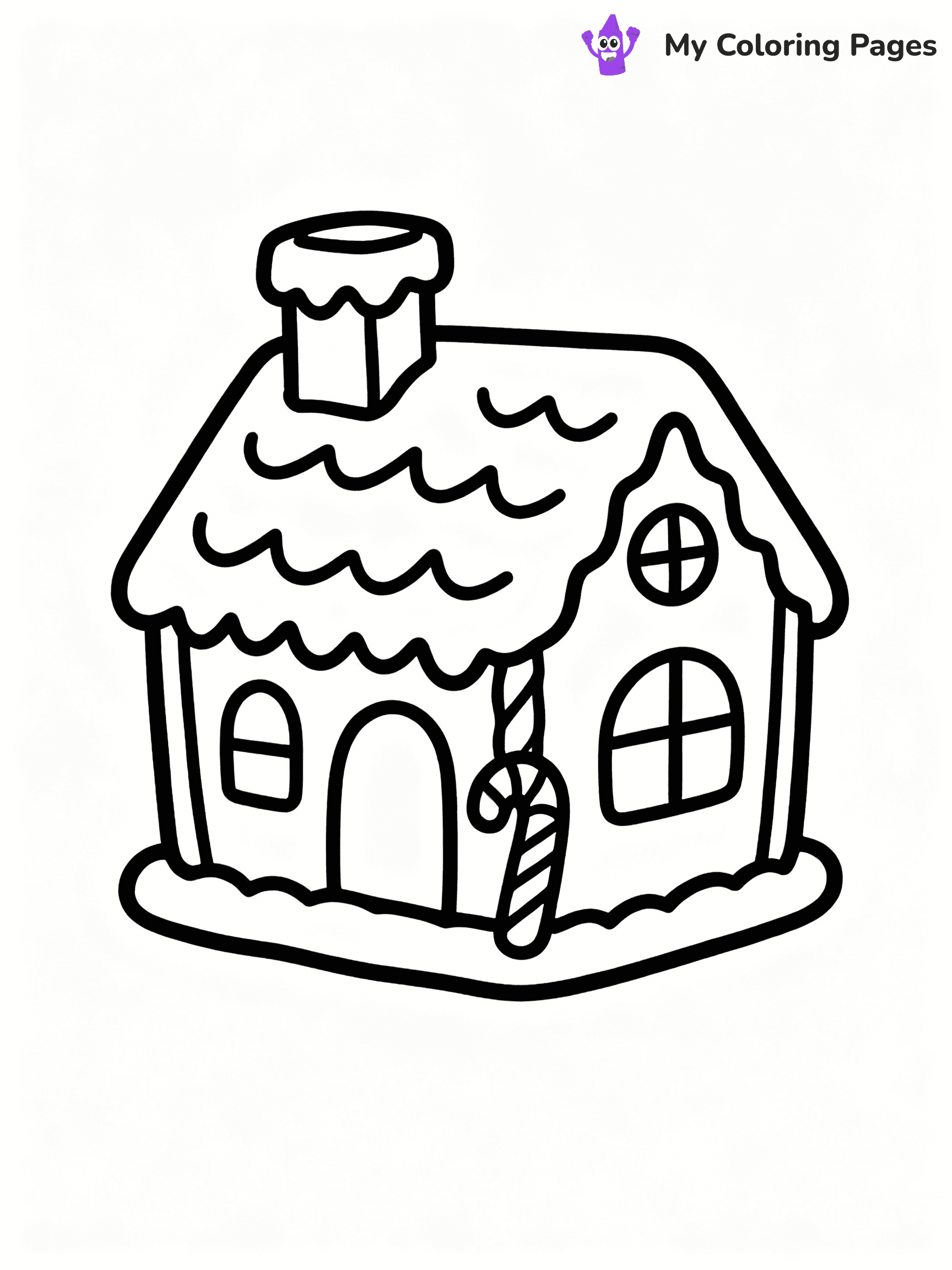 ⚠️ CRITICAL REQUIREMENT - ABSOLUTE BLACK AND WHITE ONLY ⚠️
This MUST be a BLACK AND WHITE line drawing ONLY. NO COLORS whatsoever.
- ONLY pure black lines (#000000) on pure white background (#FFFFFF)
- ABSOLUTELY NO colors, NO shading, NO gradients, NO grayscale
- If there are ANY colors in the output, the image is REJECTED
- This is a COLORING PAGE - meant to be COLORED IN by children
- The output must be UNCOLORED line art ready for coloring
⚠️ SUBJECT TO DRAW: Classic gingerbread house with a chimney, frosted roof, and peppermint accents, traditional style
(REMEMBER: Output must be BLACK AND WHITE line art only, NOT colored!)
# COLORING PAGE: BLACK OUTLINES ONLY - WHITE BACKGROUND MANDATORY
Create a **coloring book page** using EXACTLY two values: black lines, white space.
## NON-NEGOTIABLE BINARY RULES
- **ONLY #000000 (black) and #FFFFFF (white)** - NO other values exist
- **EVERY PIXEL = BLACK OR WHITE** - no gray/shading/antialiasing
- **WHITE BACKGROUND MANDATORY** - entire canvas stays white
- **ALL SHAPES HOLLOW** - everything is empty outlines waiting to be colored
- **FORBIDDEN:** fills, shading, gradients, patterns, textures, colors
- **NO SOLID REGIONS** - if it's not a thin line, it's wrong
## Universal Line Standards
- Black outlines ONLY - thin, uniform weight
- Every shape completely empty inside
- Closed contours suitable for coloring
- Simple flat illustration - zero depth/3D/realism
- **Style:** Whimsical Doodle Art Alley - rounded, friendly outlines (unless specified)
## Everything = Outline Only
- Characters/animals: hollow shapes
- Objects/clothing: empty contours
- Backgrounds/scenery: line work only
- Natural elements: outlined forms
- Dark/night areas: don't exist (use outlined symbols)
- Textures/patterns: convert to simple lines
## The Test
Can a child color EVERY white space with crayons? If any area is pre-filled/shaded/gray or colored in, it FAILS. Every shape must be waiting to receive color.
**FINAL OUTPUT**: Binary coloring page. Black lines define shapes. White spaces ready for coloring. Nothing else exists. No exceptions. Print-ready.
⚠️ FINAL REMINDER: Draw the subject "Classic gingerbread house with a chimney, frosted roof, and peppermint accents, traditional style" as BLACK AND WHITE line art. Zero colors in output.