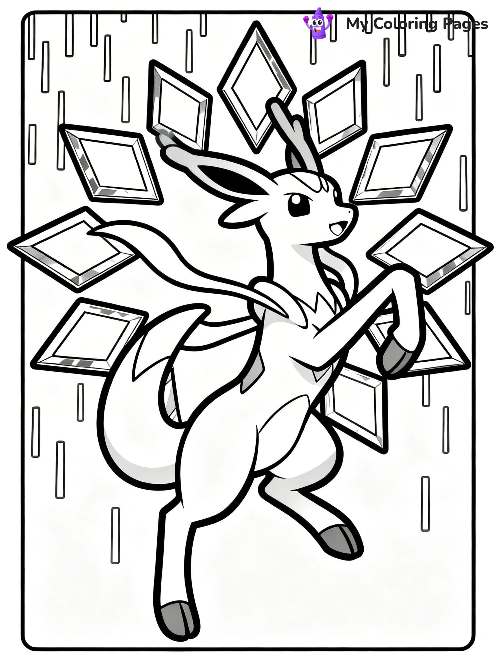 Arceus Coloring Pages - 19