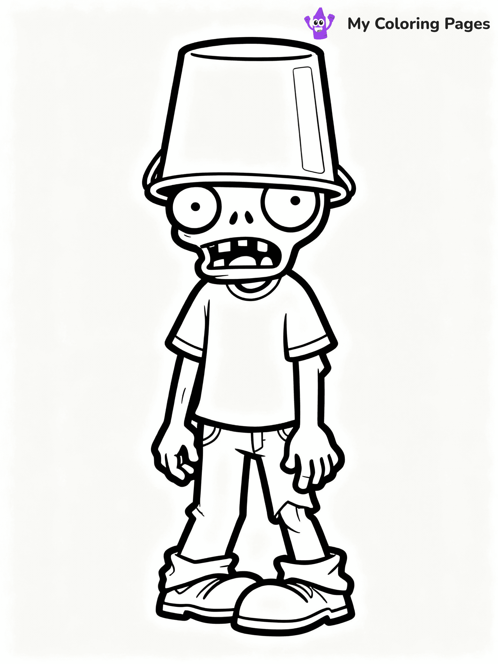 Plants vs Zombies Coloring Pages - 41