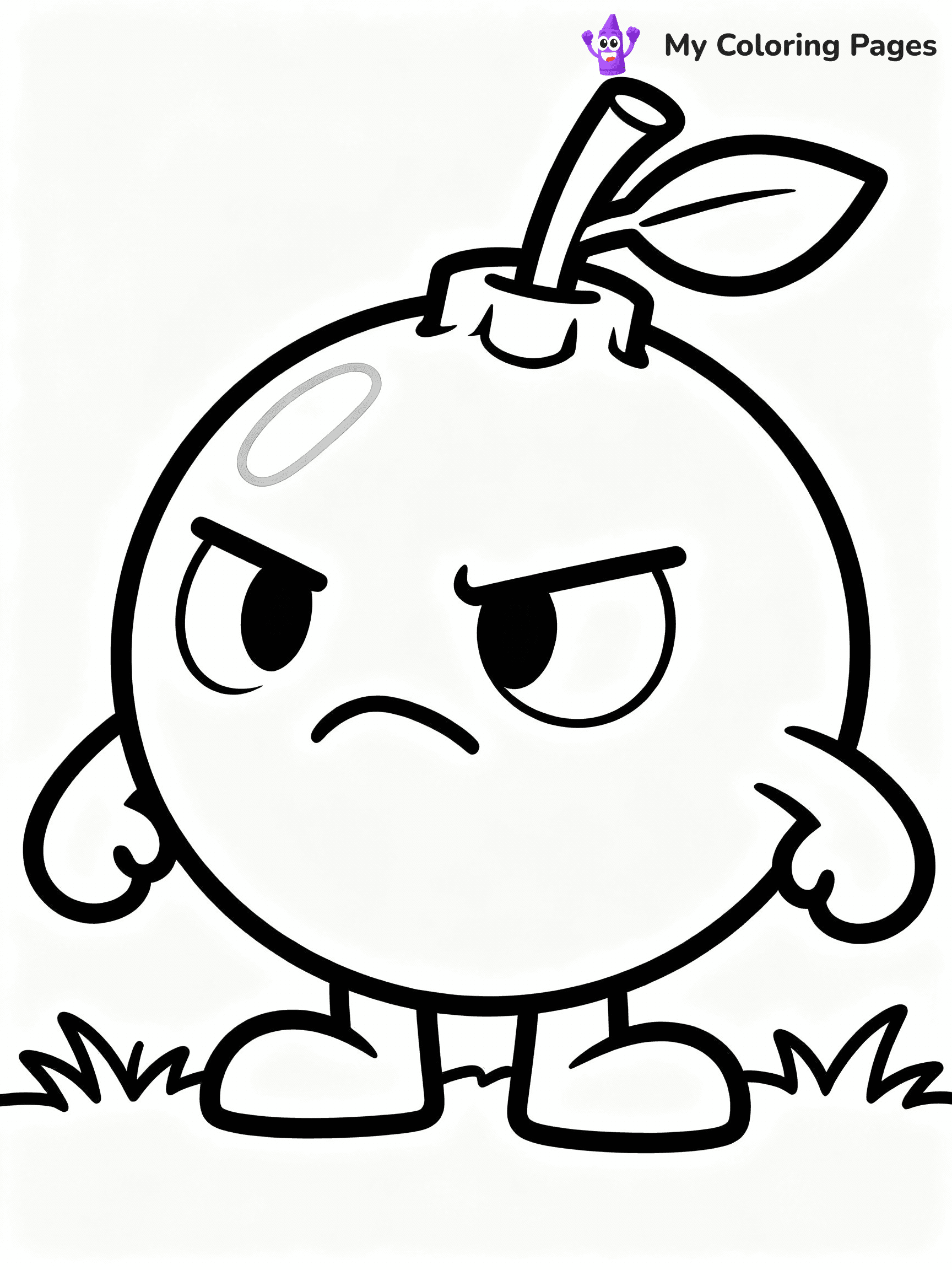 Plants vs Zombies Coloring Pages - 24