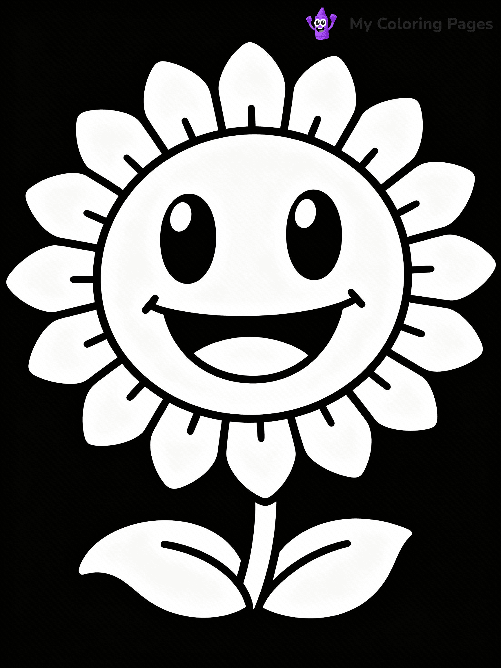 Plants vs Zombies Coloring Pages - 23