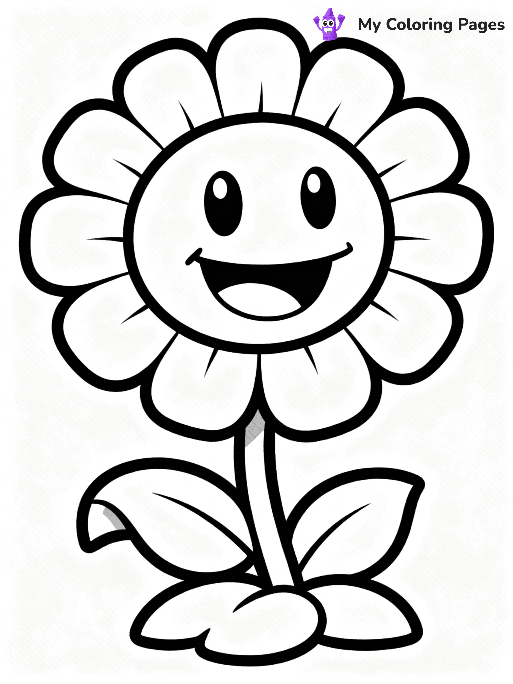 Plants vs Zombies Coloring Pages - 22