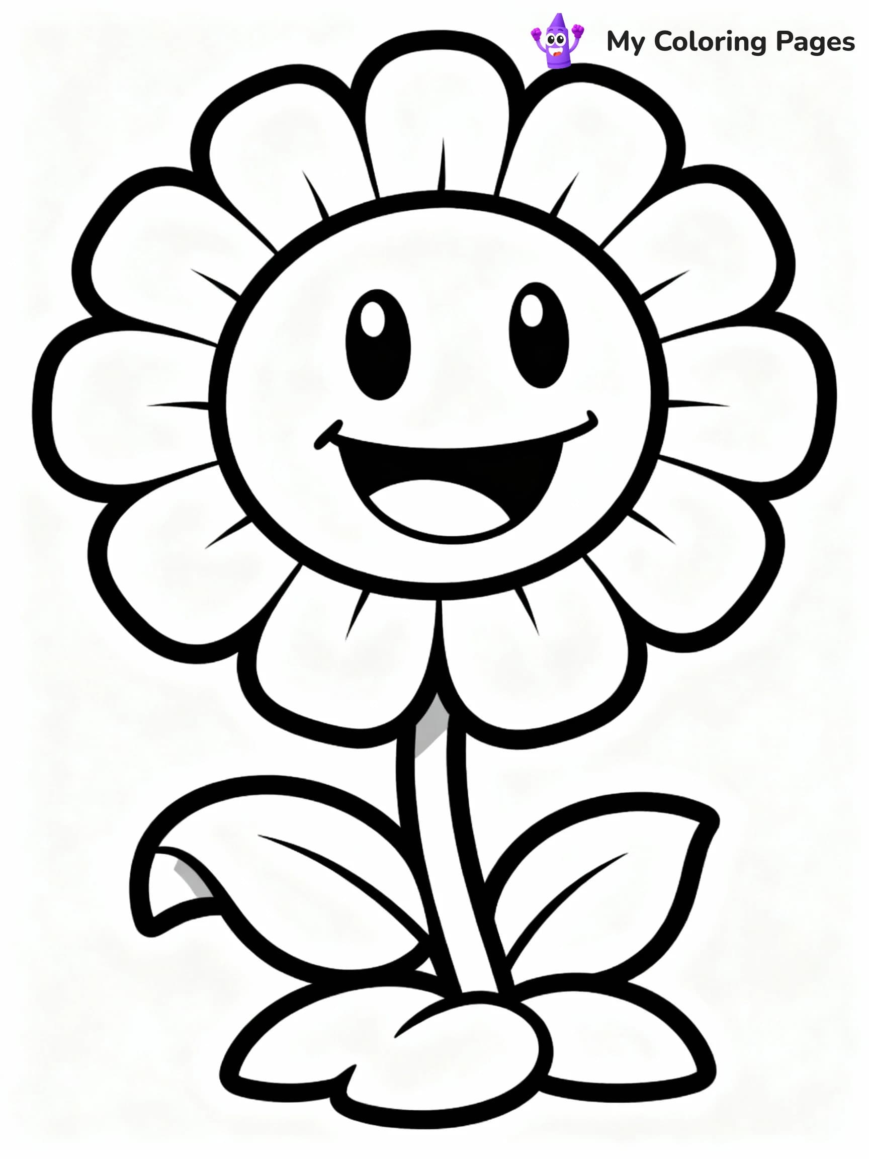 Plants vs Zombies Coloring Pages - 22
