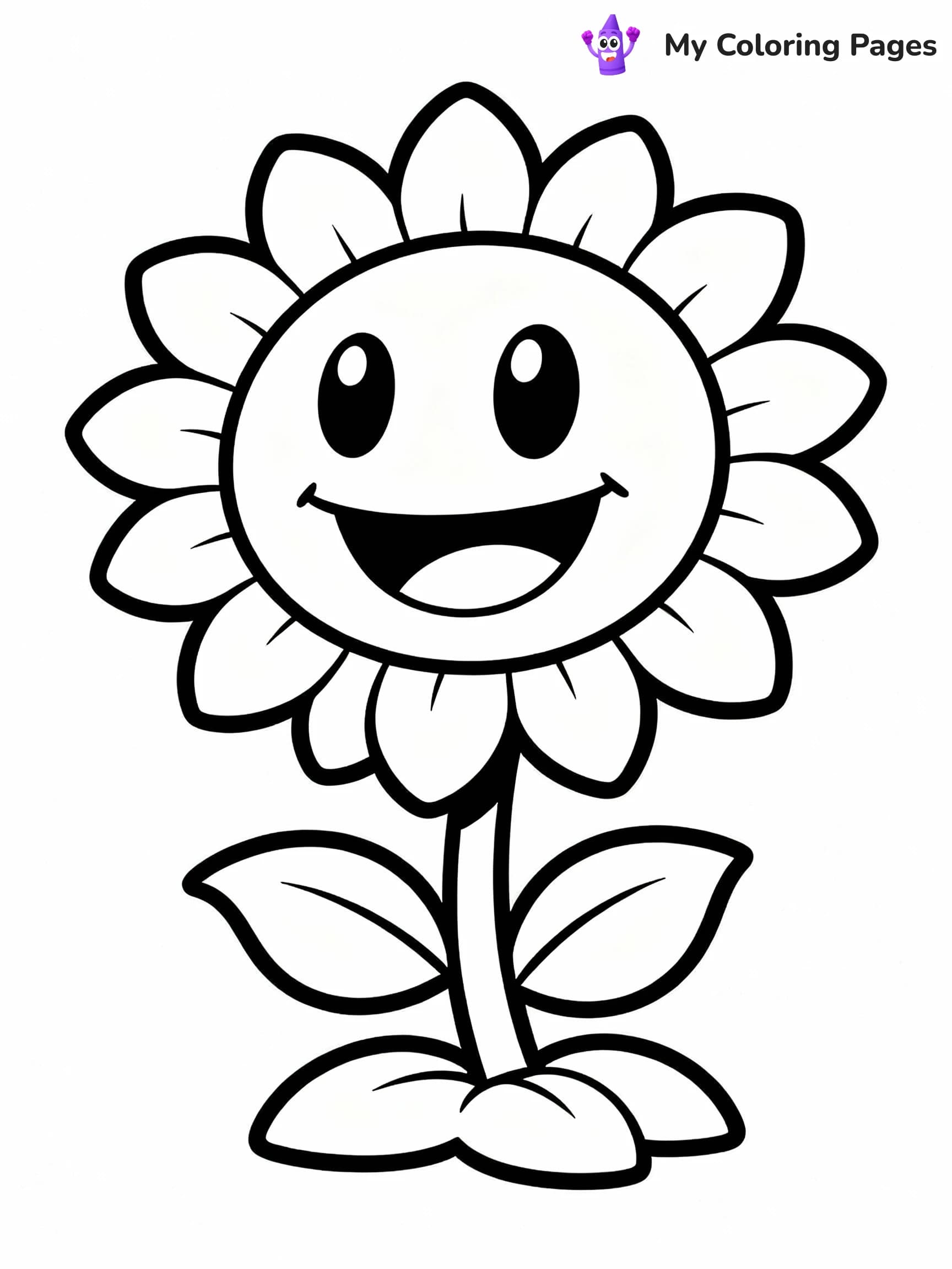 Plants vs Zombies Coloring Pages - 21