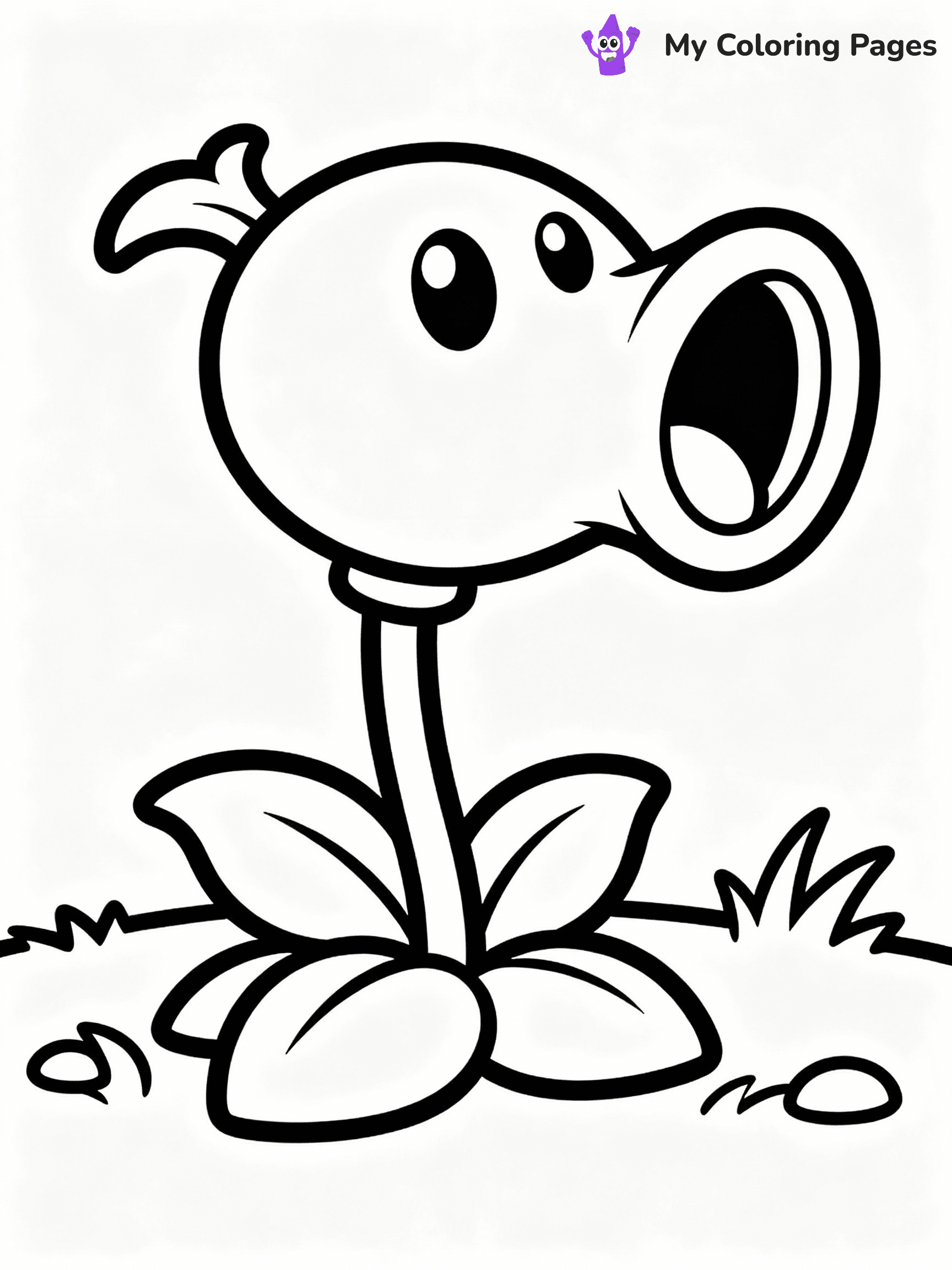 Plants vs Zombies Coloring Pages - 13