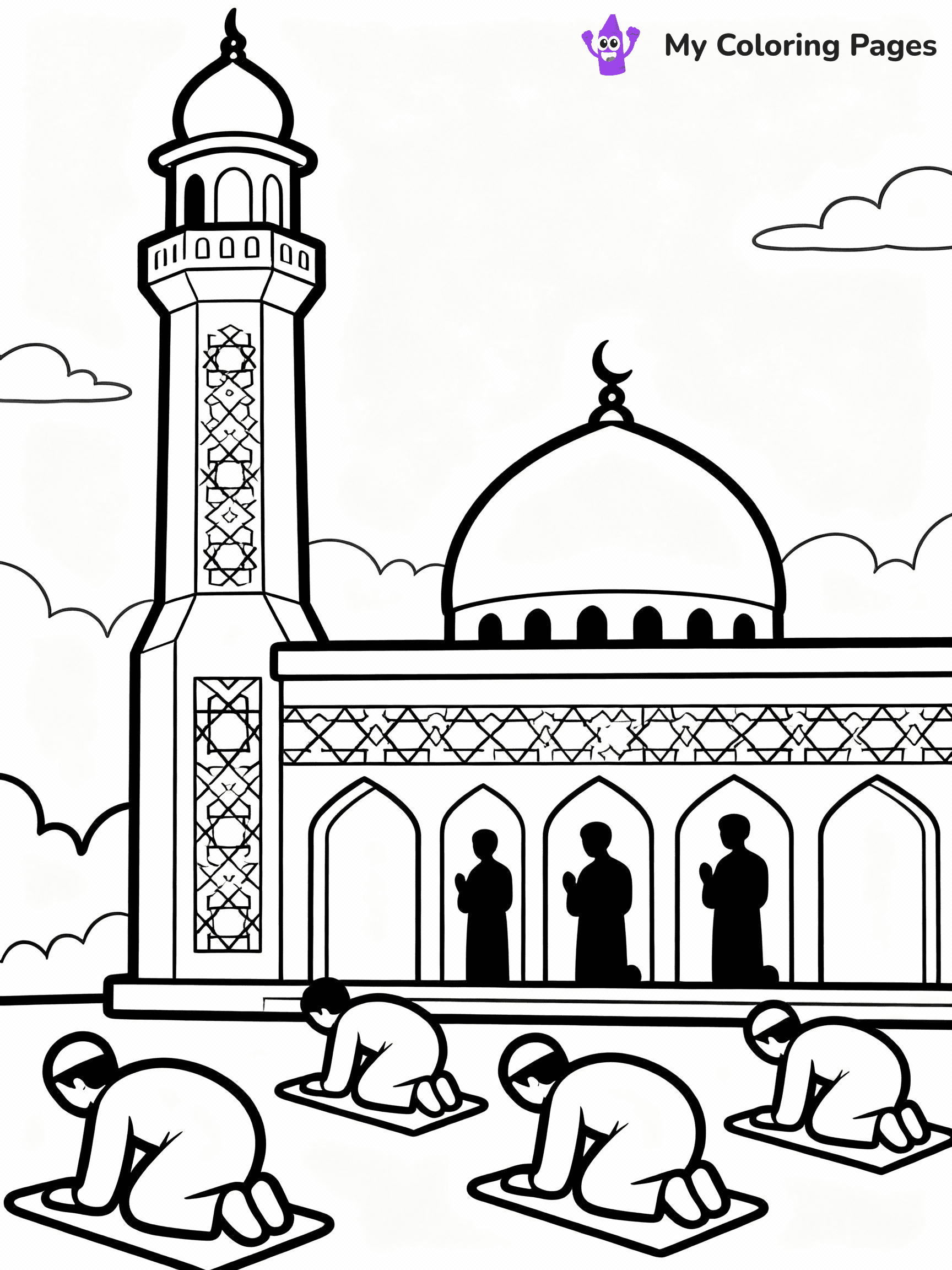 Ramadan Coloring Pages - 55