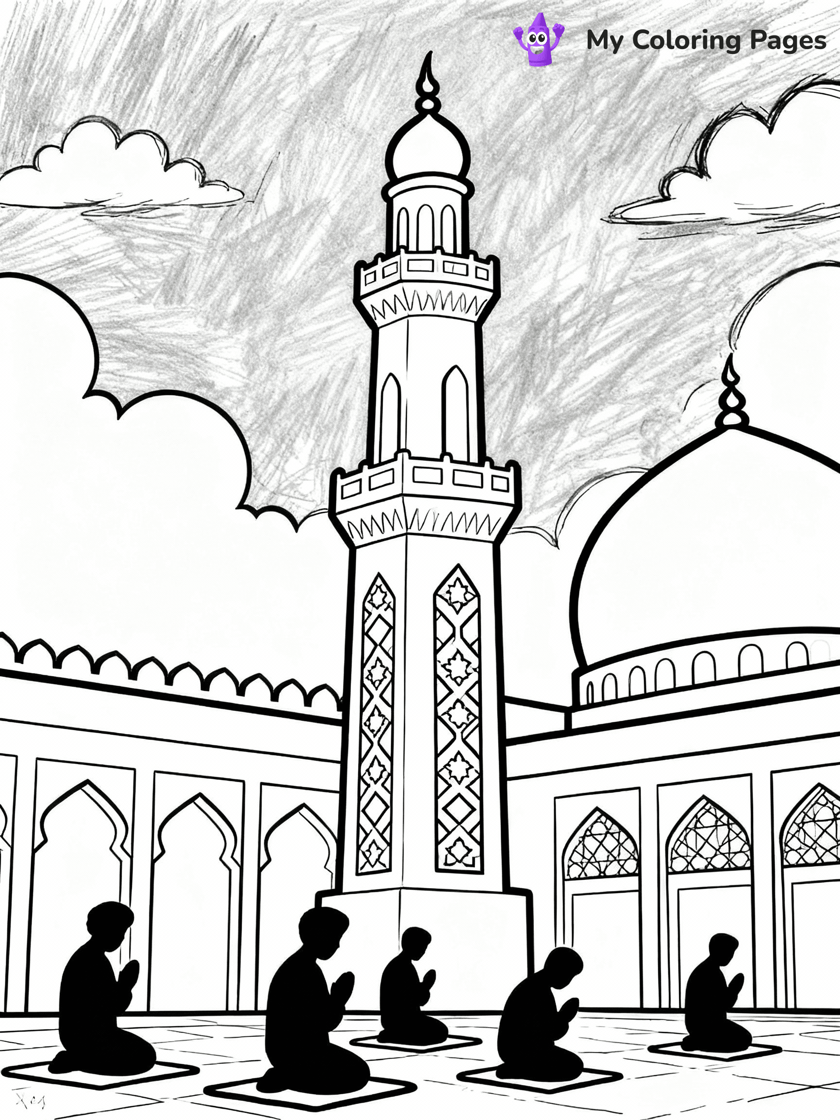 Ramadan Coloring Pages - 53