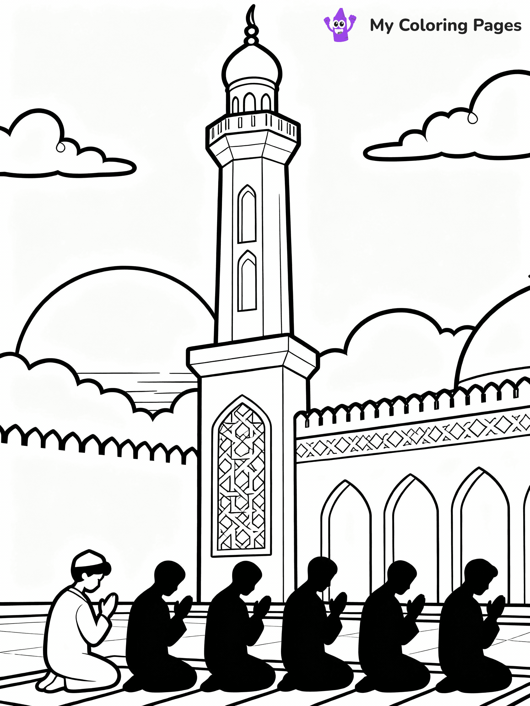 Ramadan Coloring Pages - 52
