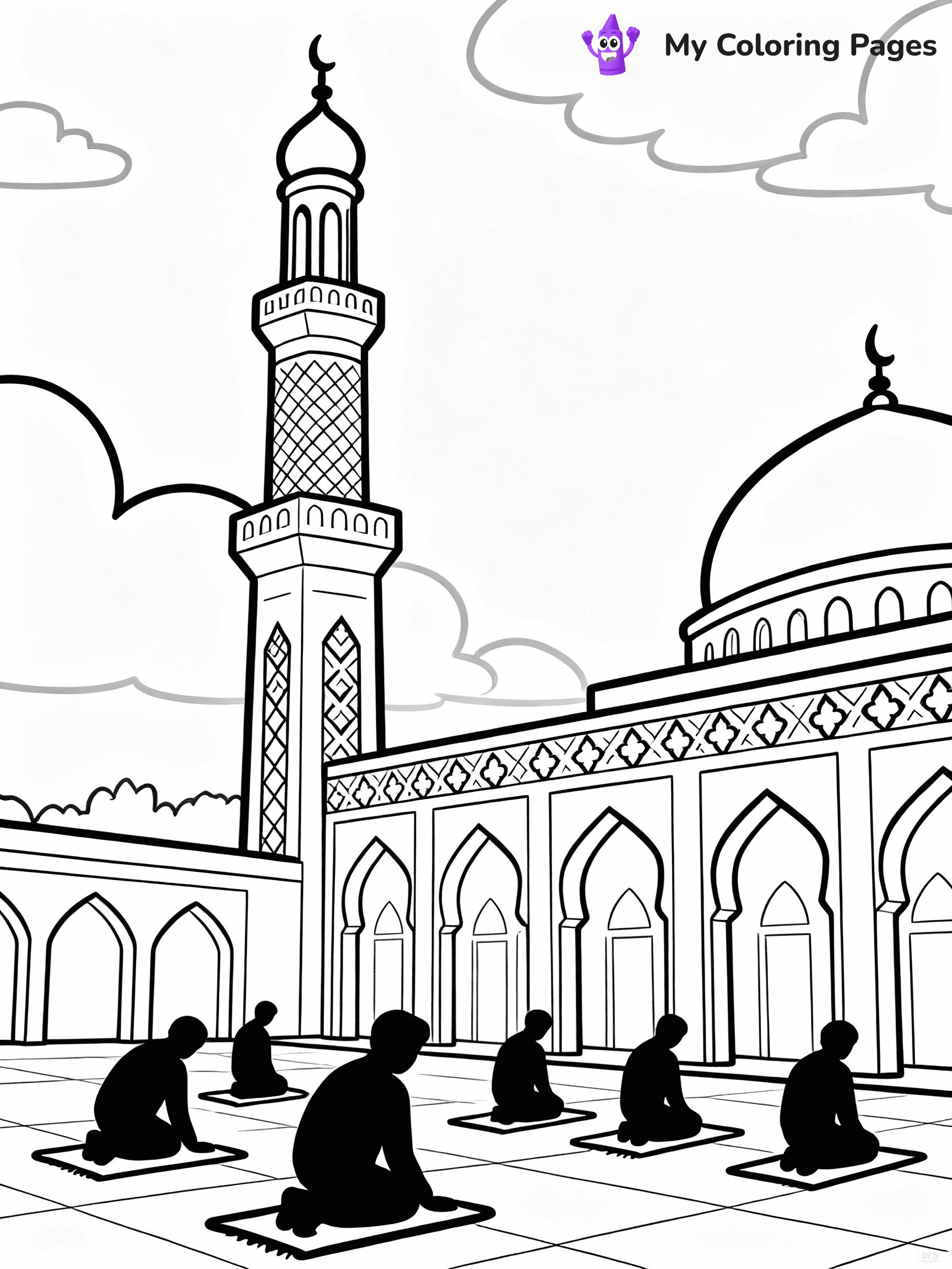 Ramadan Coloring Pages - 51