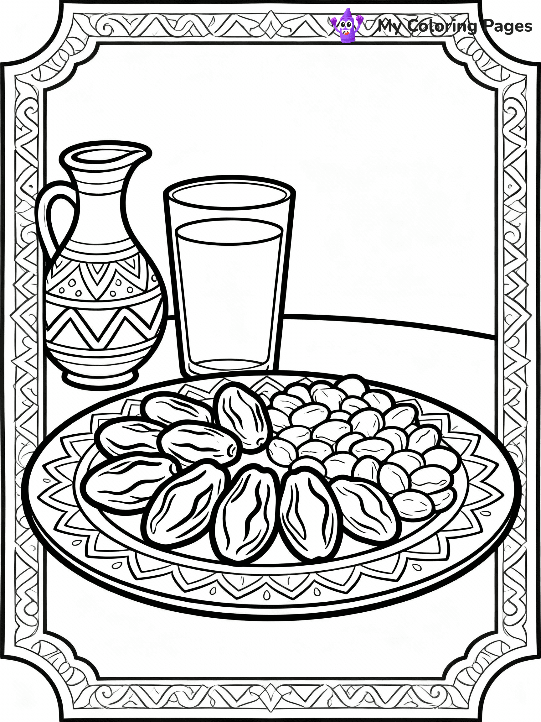 Ramadan Coloring Pages - 49
