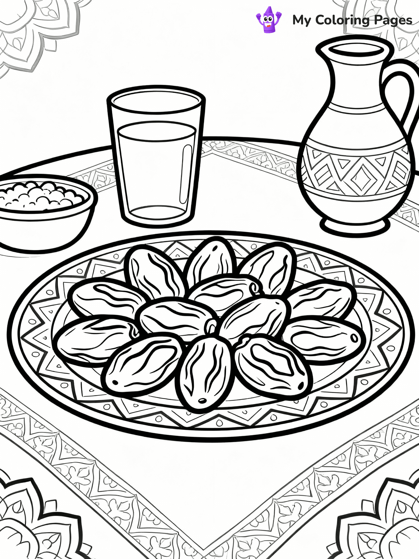 Ramadan Coloring Pages - 48