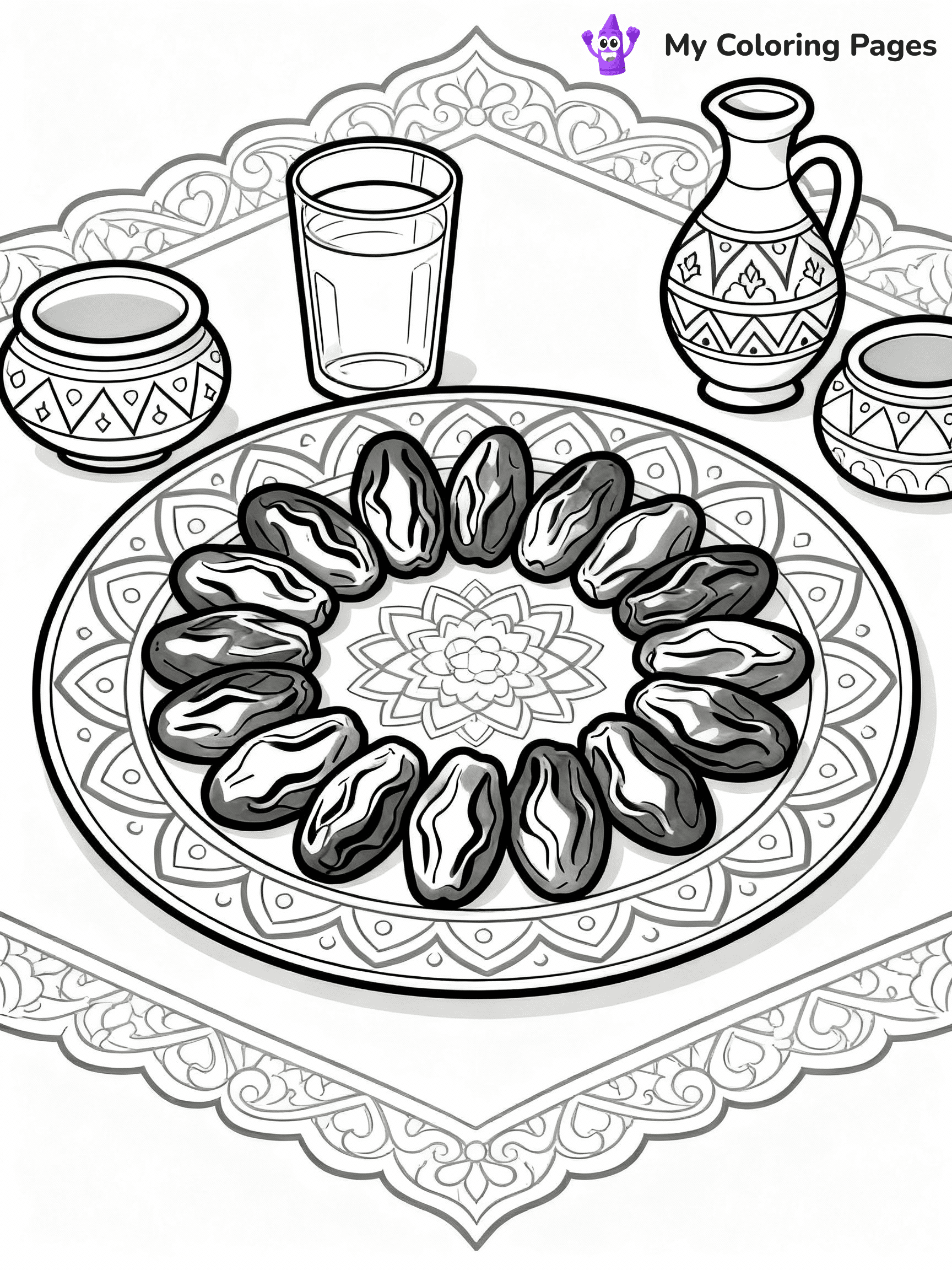 Ramadan Coloring Pages - 47