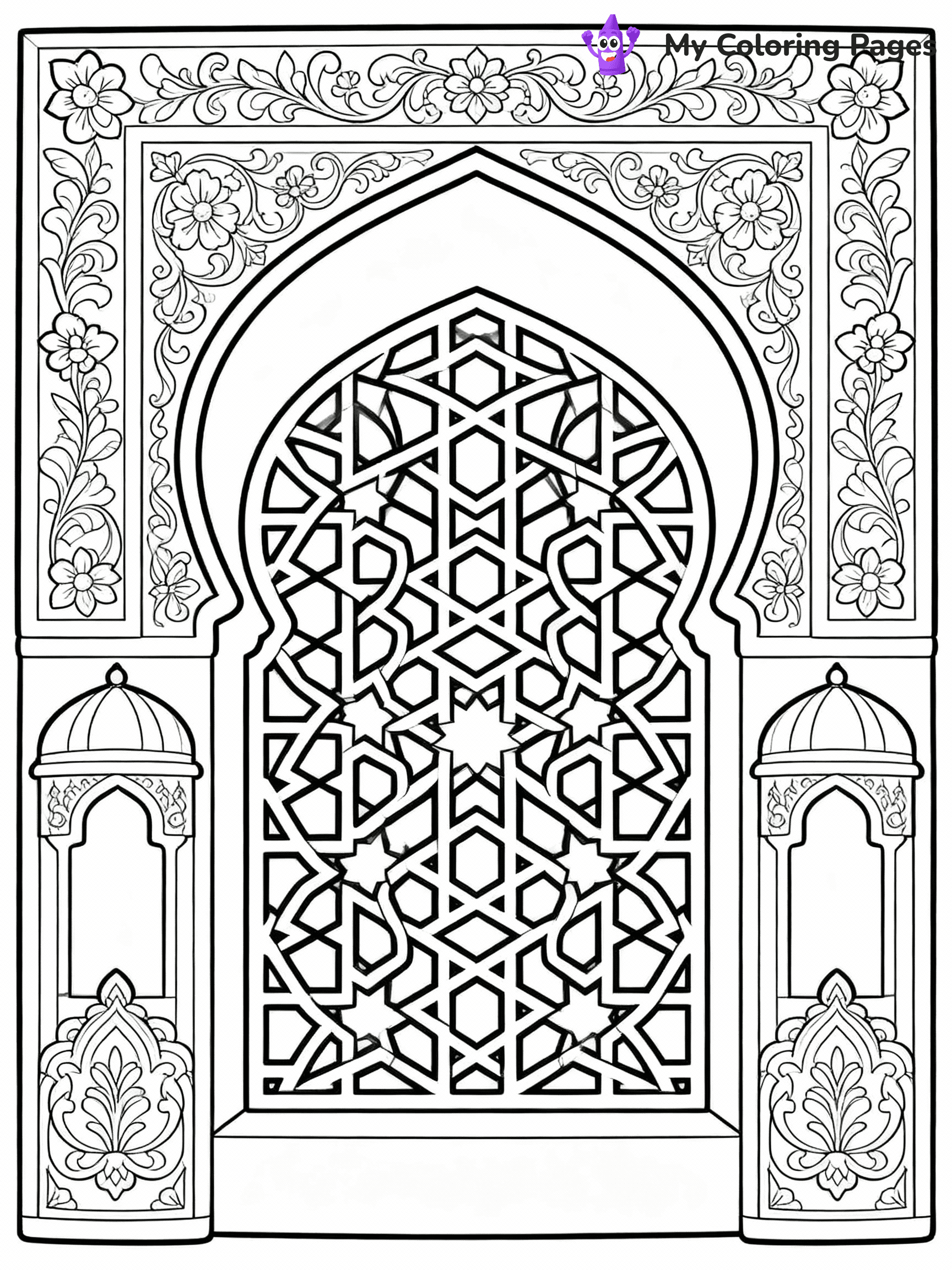 Ramadan Coloring Pages - 34