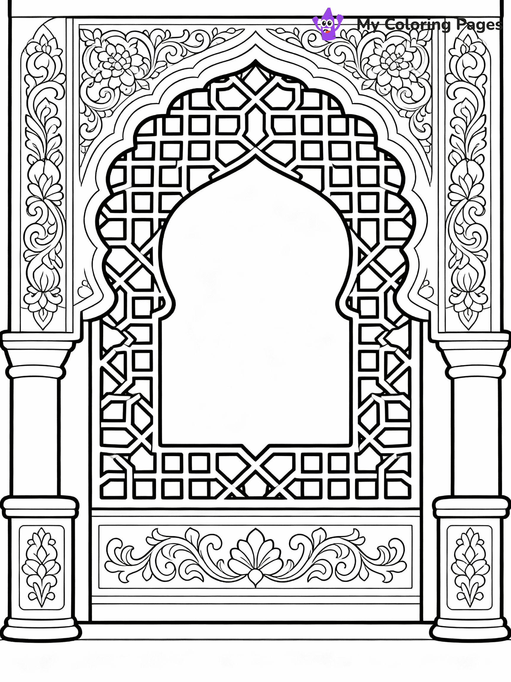 Ramadan Coloring Pages - 33