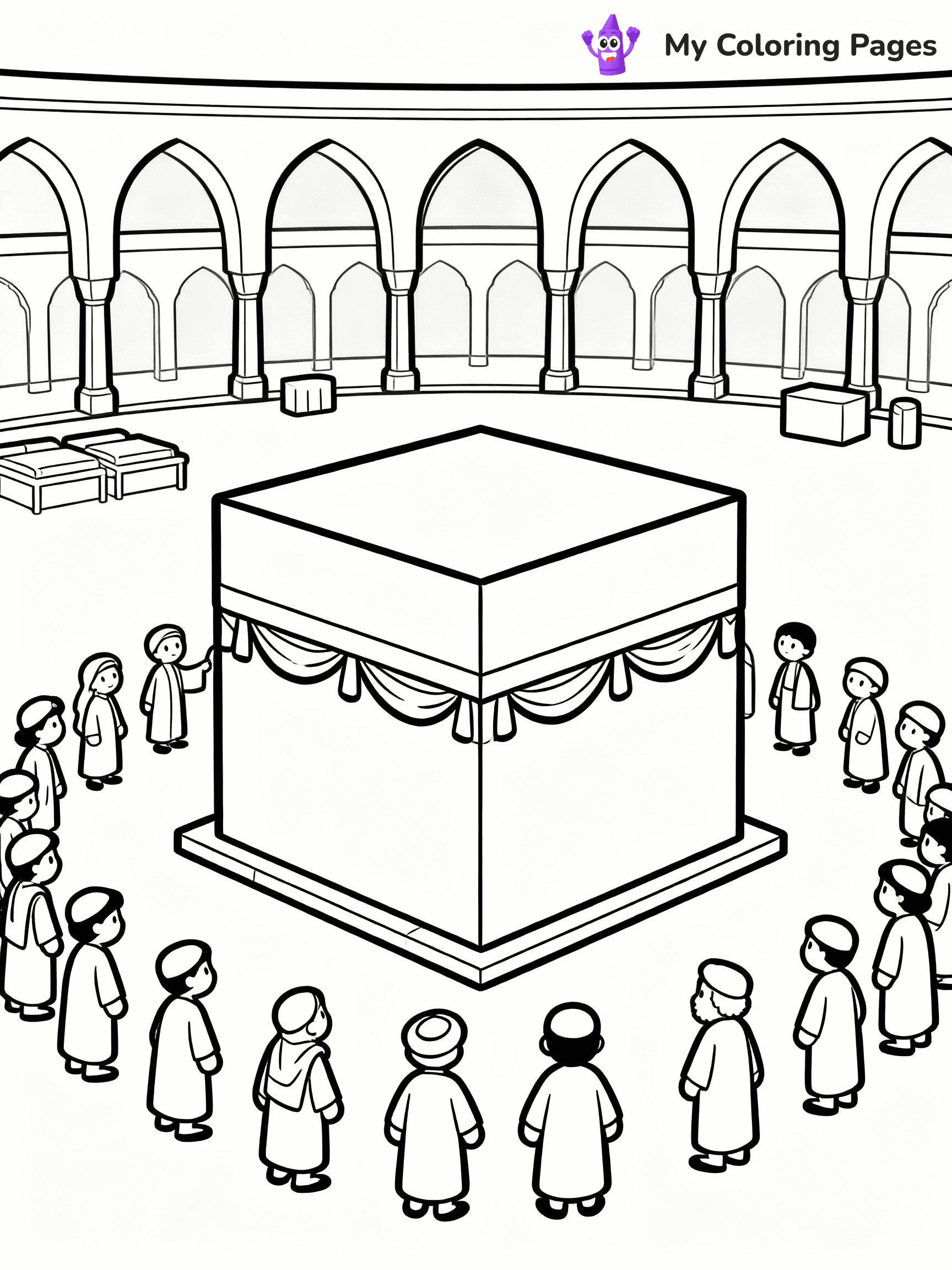 Ramadan Coloring Pages - 29