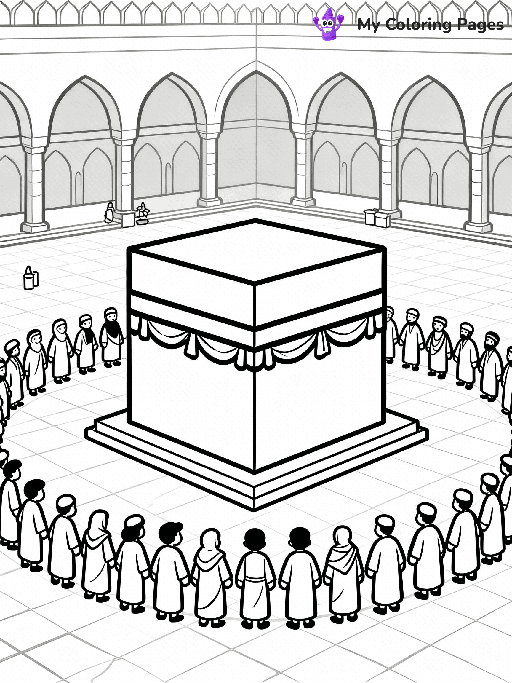 Ramadan Coloring Pages - 28