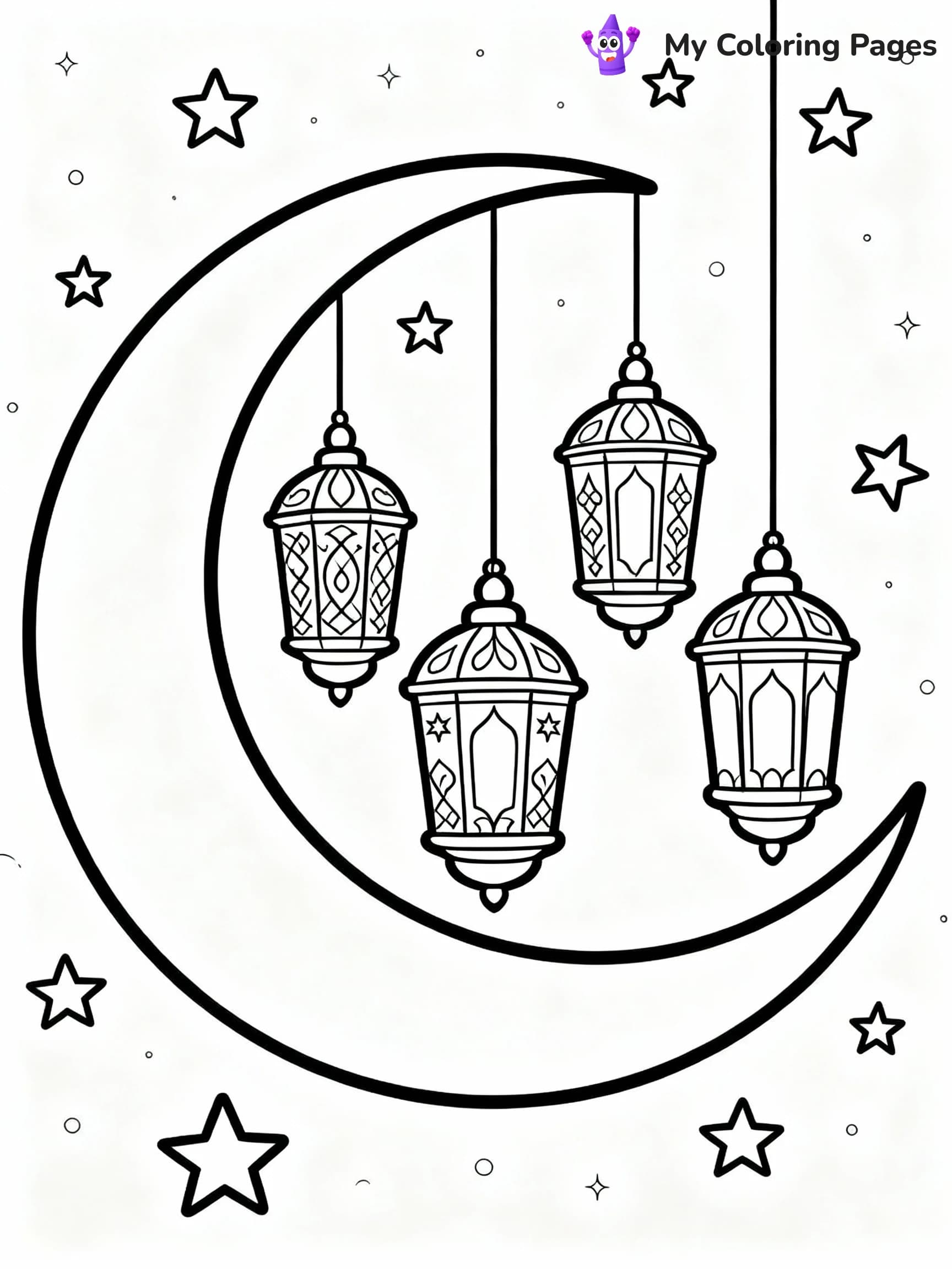 Ramadan Coloring Pages - 10