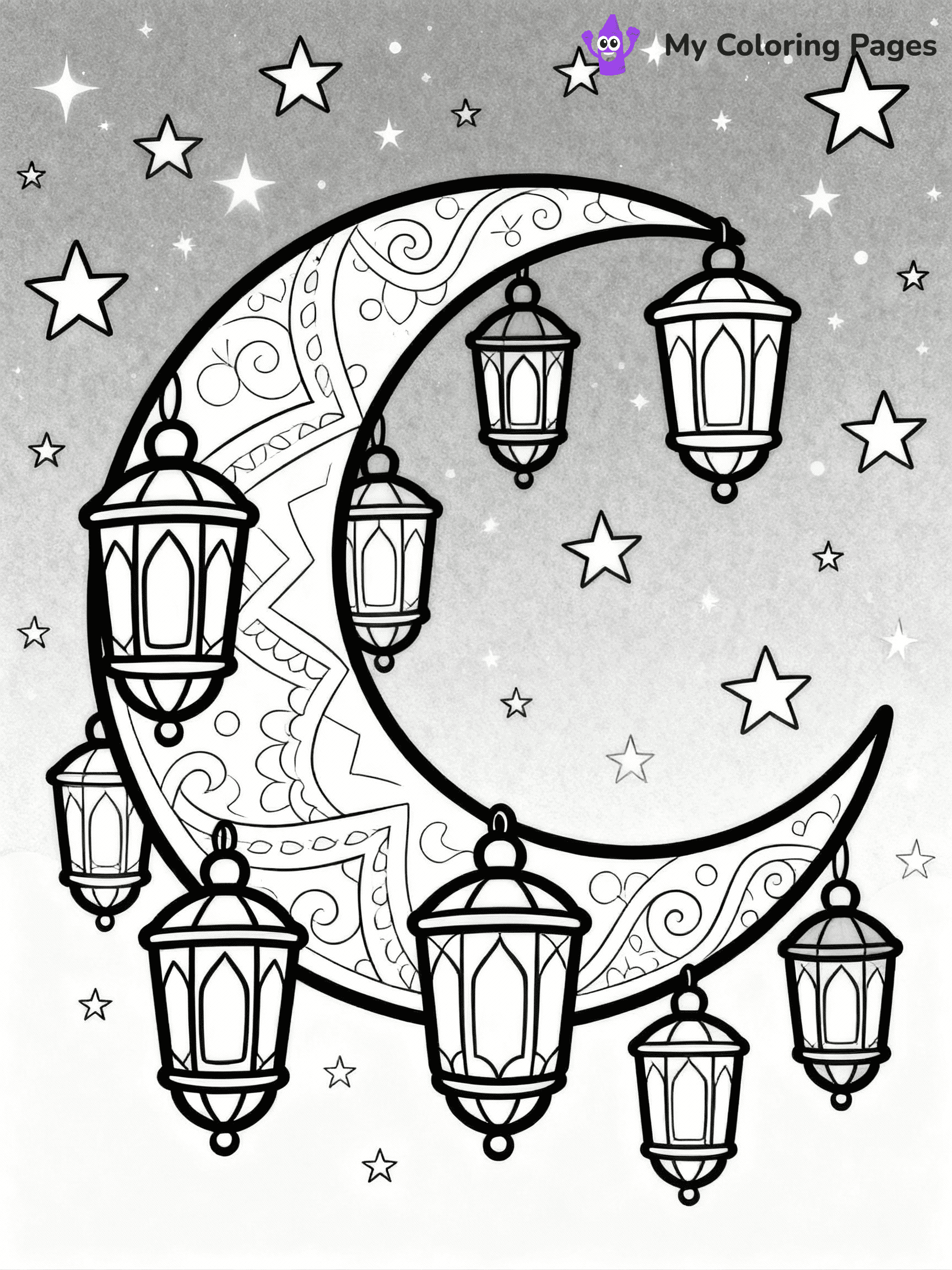 Ramadan Coloring Pages - 8