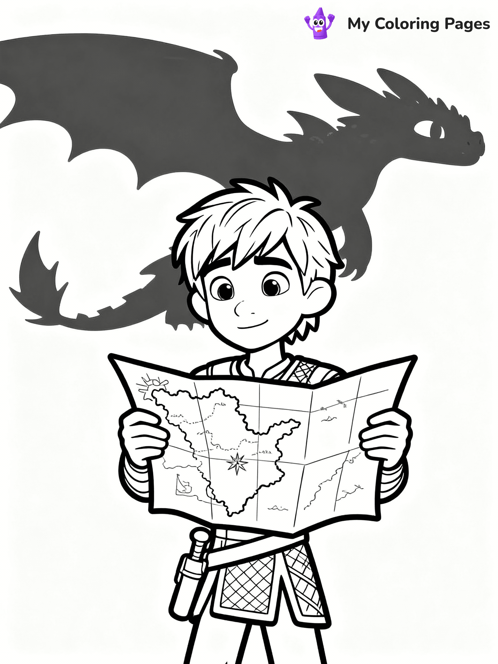 How To Train Your Dragon Coloring Pages - 10