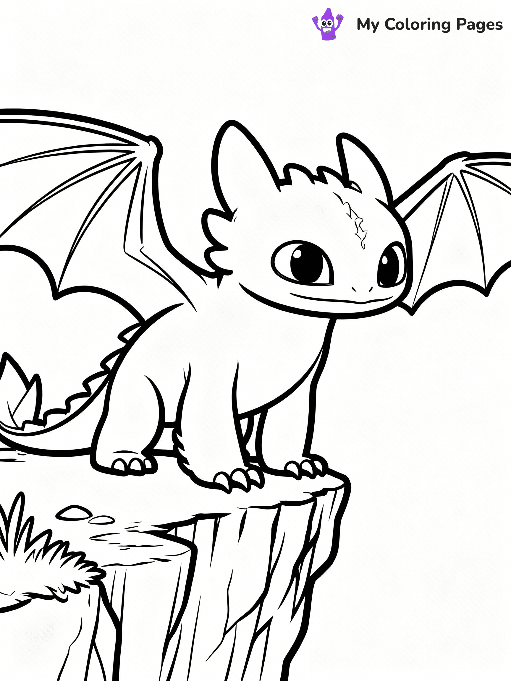 How To Train Your Dragon Coloring Pages - 8