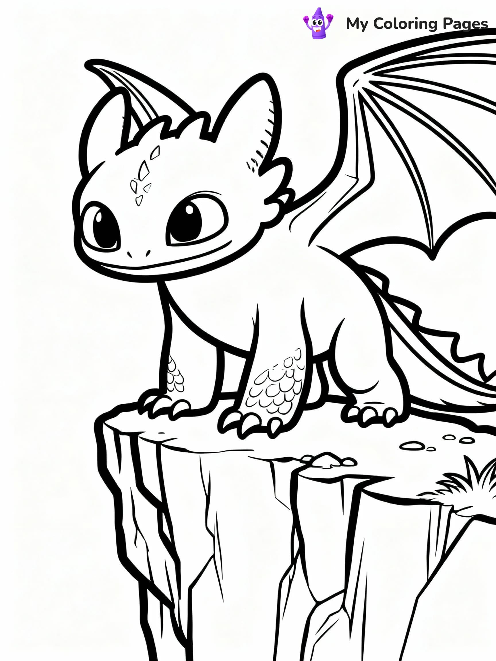 How To Train Your Dragon Coloring Pages - 7
