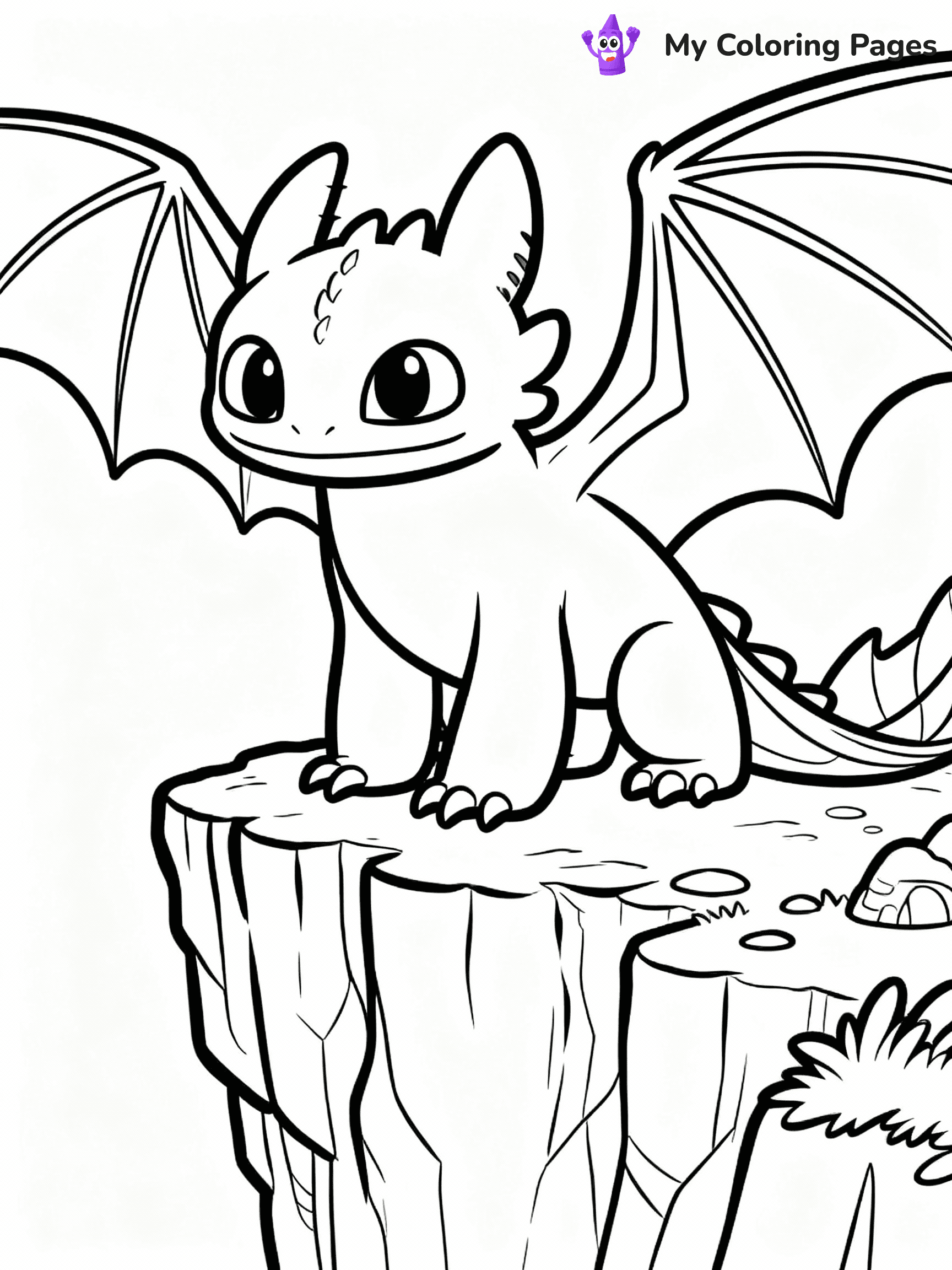 How To Train Your Dragon Coloring Pages - 6