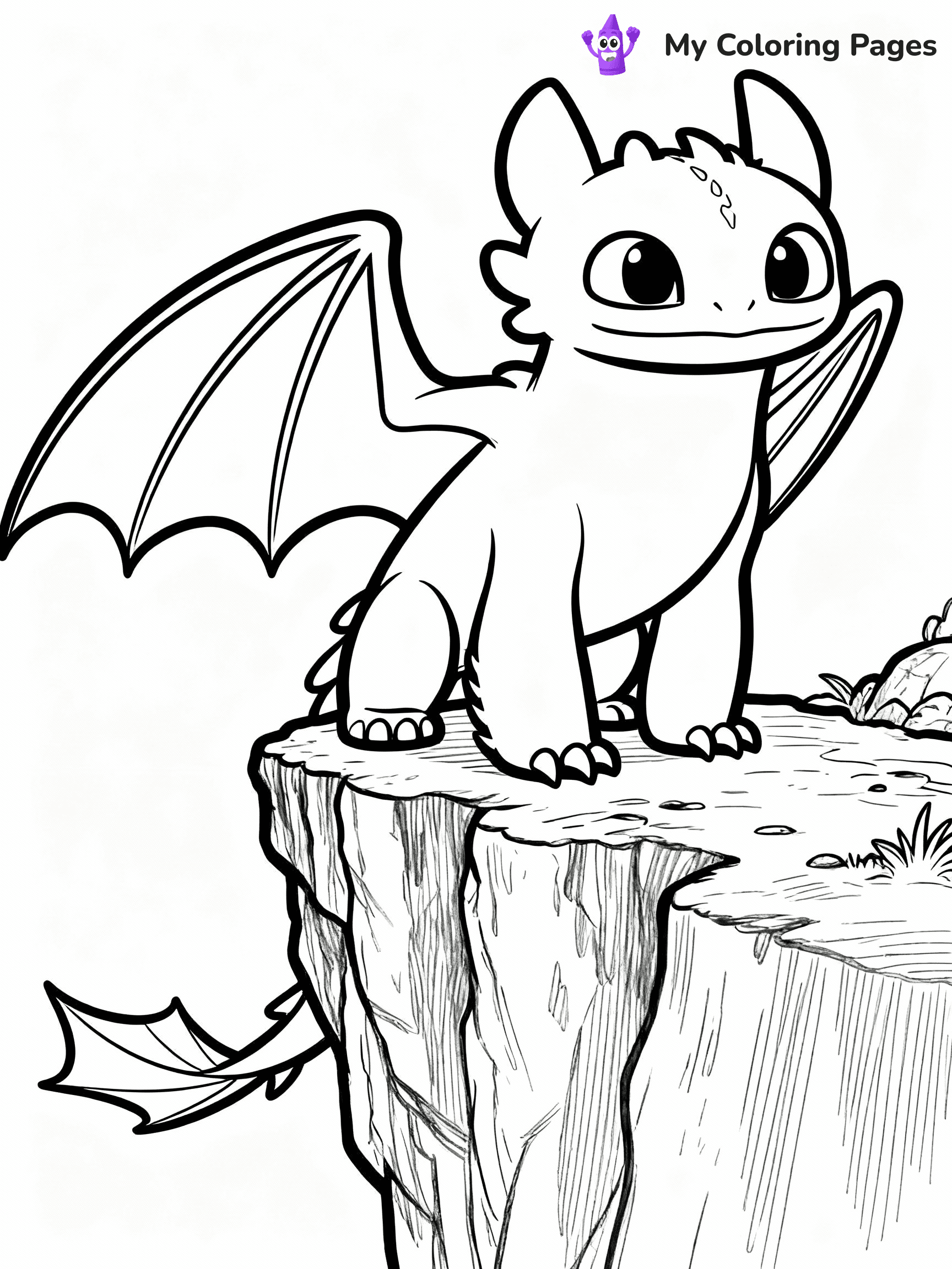 How To Train Your Dragon Coloring Pages - 4