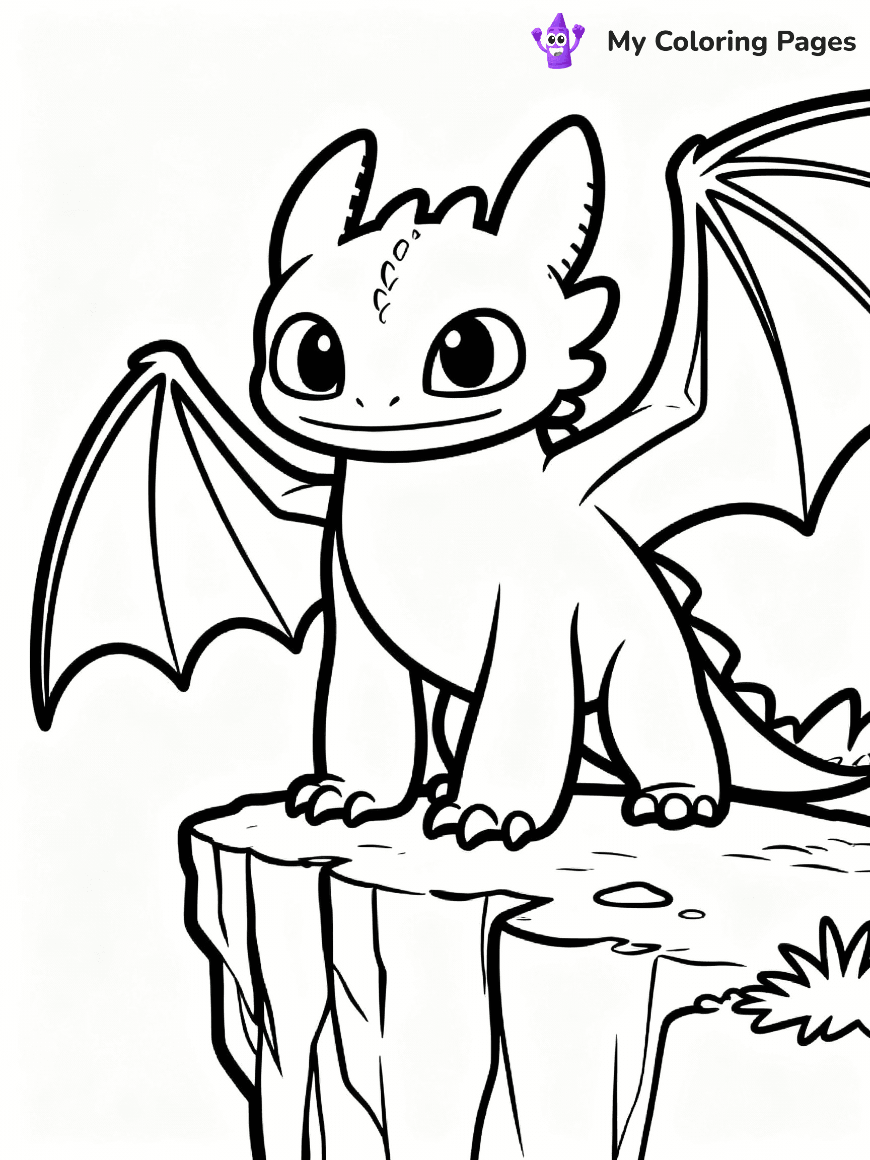 How To Train Your Dragon Coloring Pages - 2