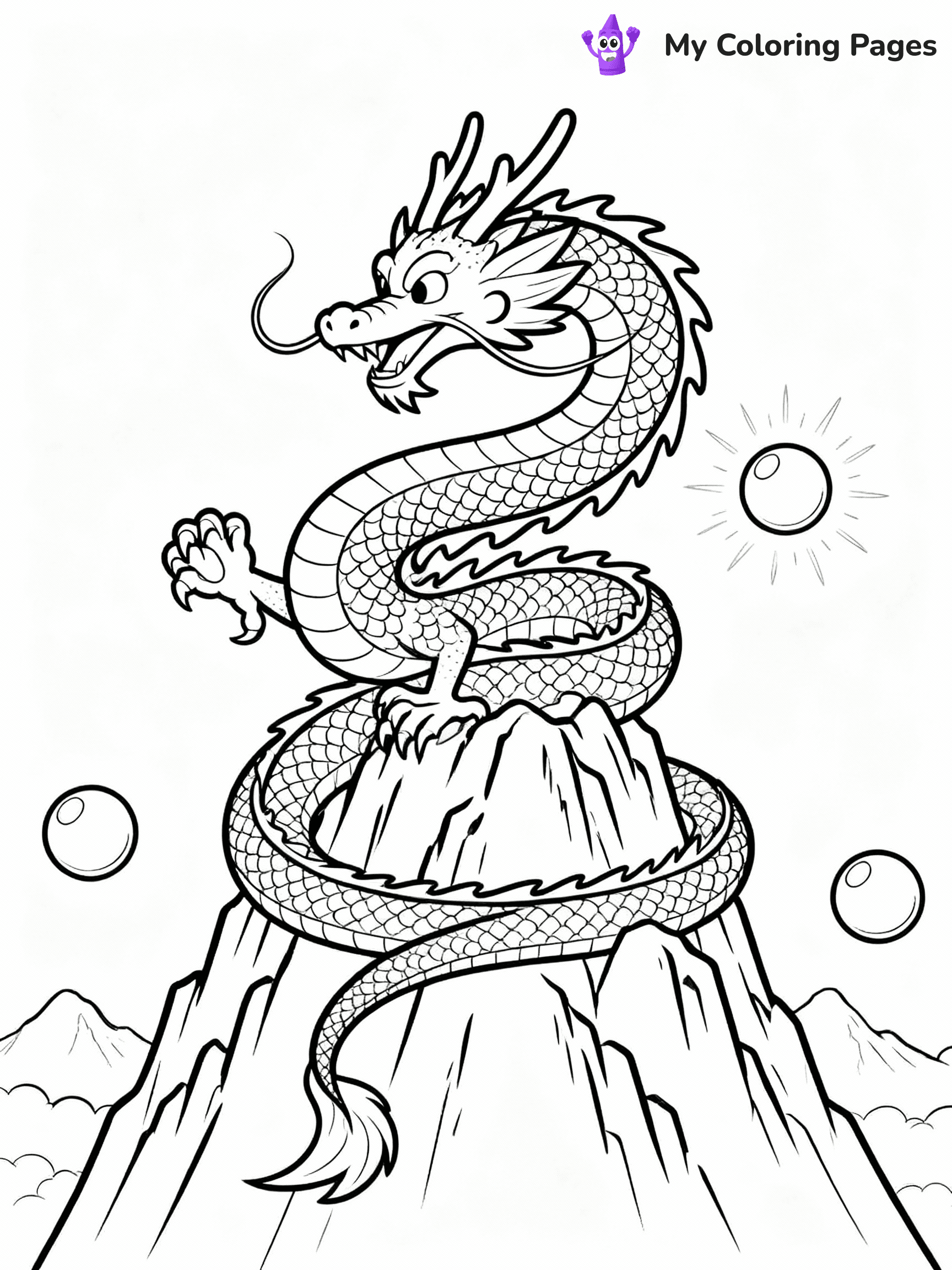 Dragon Ball Z Coloring Pages - 54