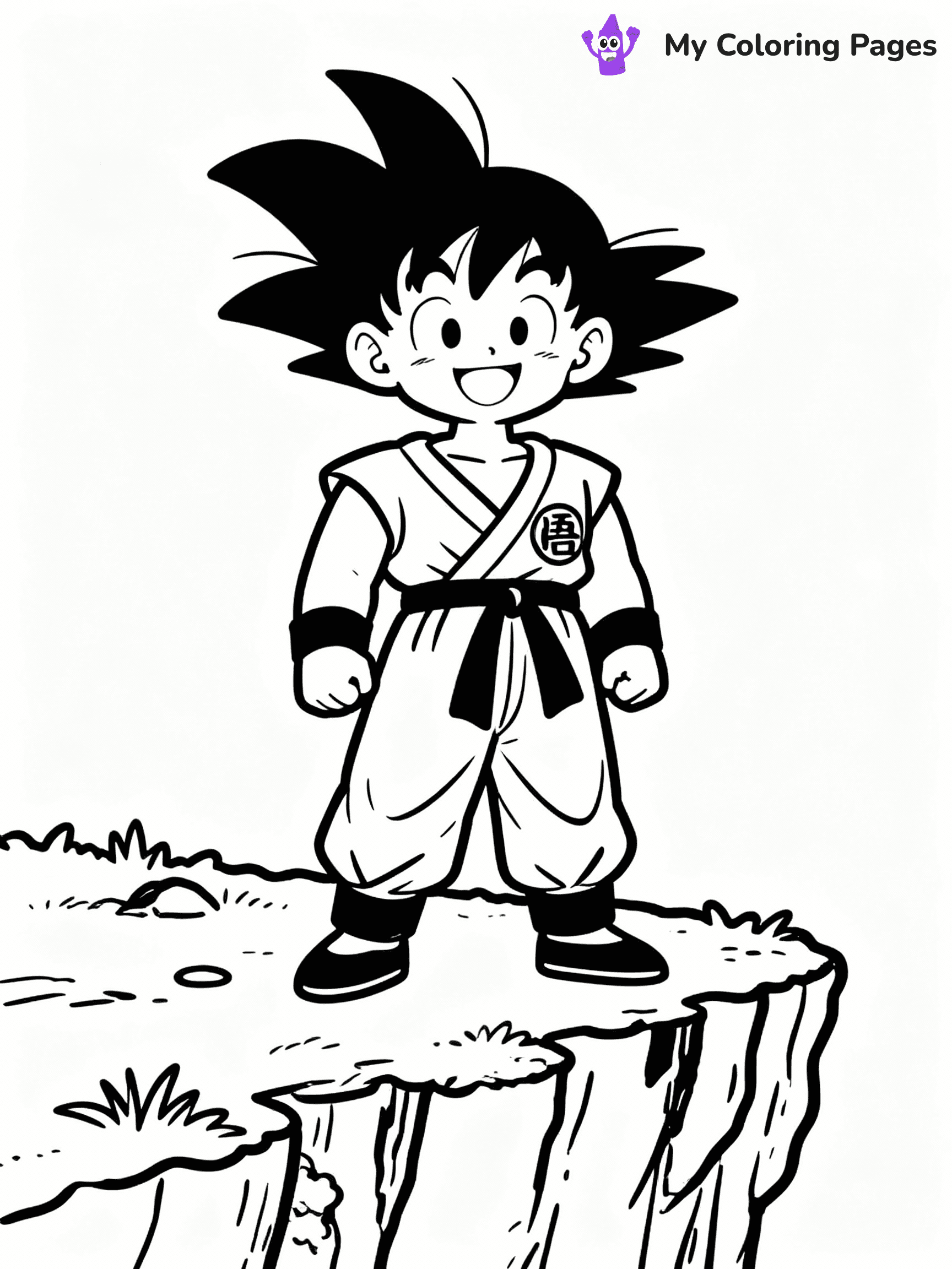 Dragon Ball Z Coloring Pages - 1